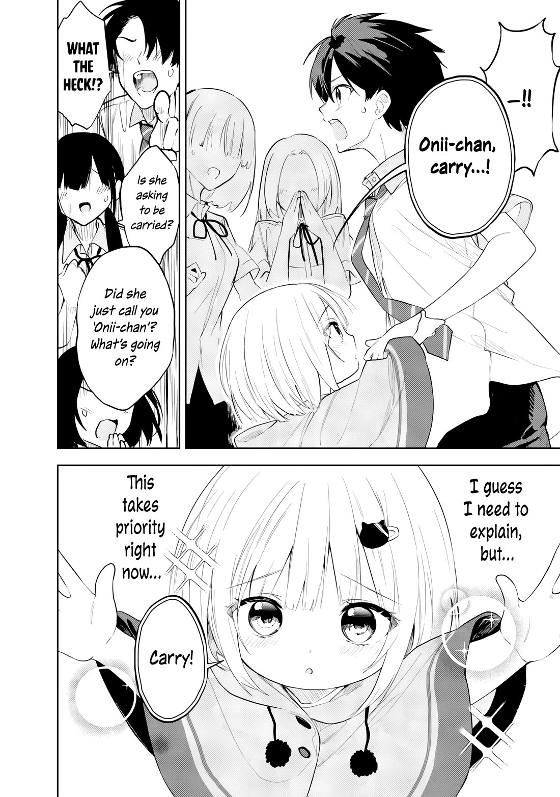 After Coincidentally Saving the New Transfer Student's Little Sister, We Gradually Grew Closer Chapter 34 page 8 - Chapter 34