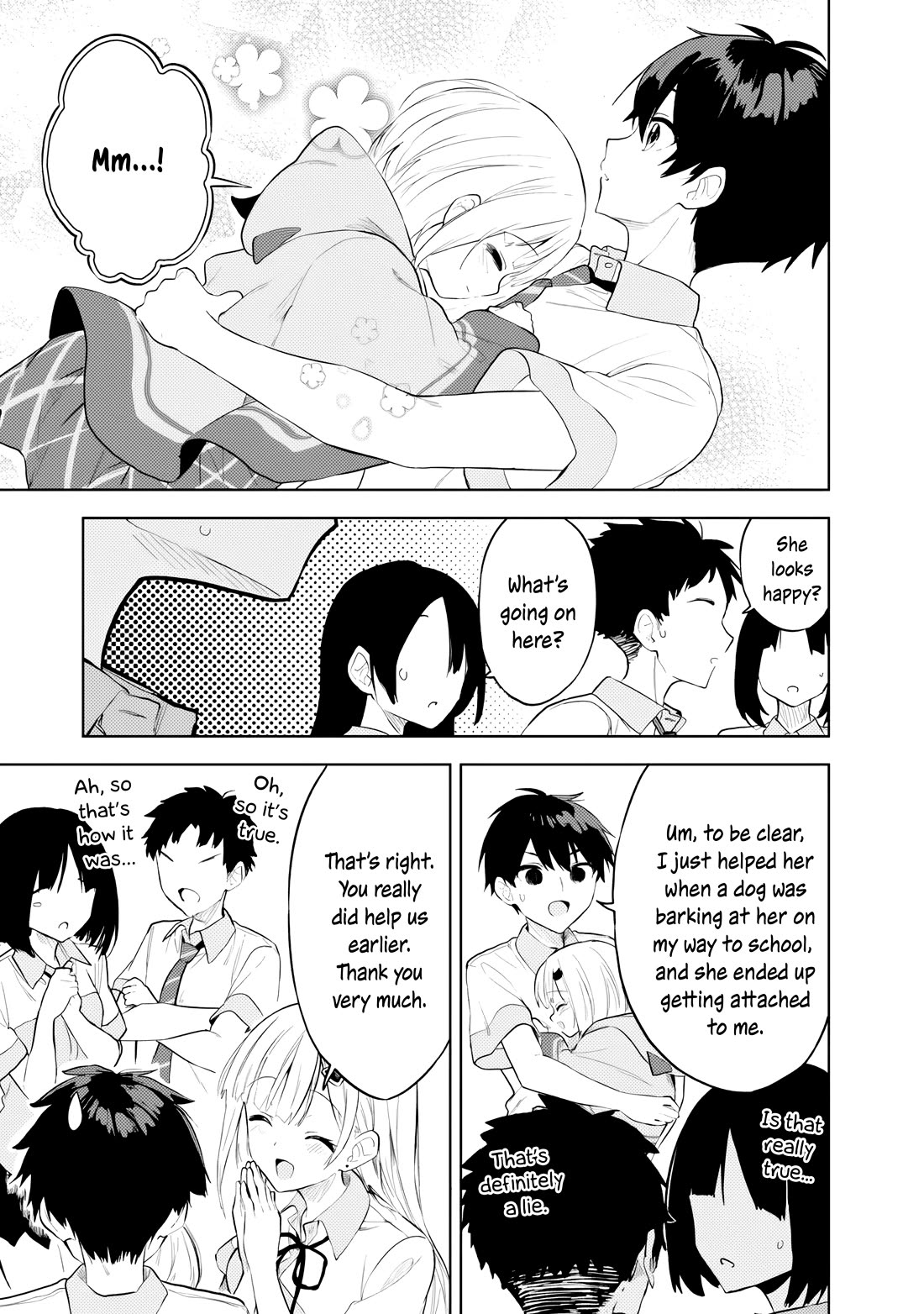 After Coincidentally Saving the New Transfer Student's Little Sister, We Gradually Grew Closer Chapter 34 page 9 - Chapter 34