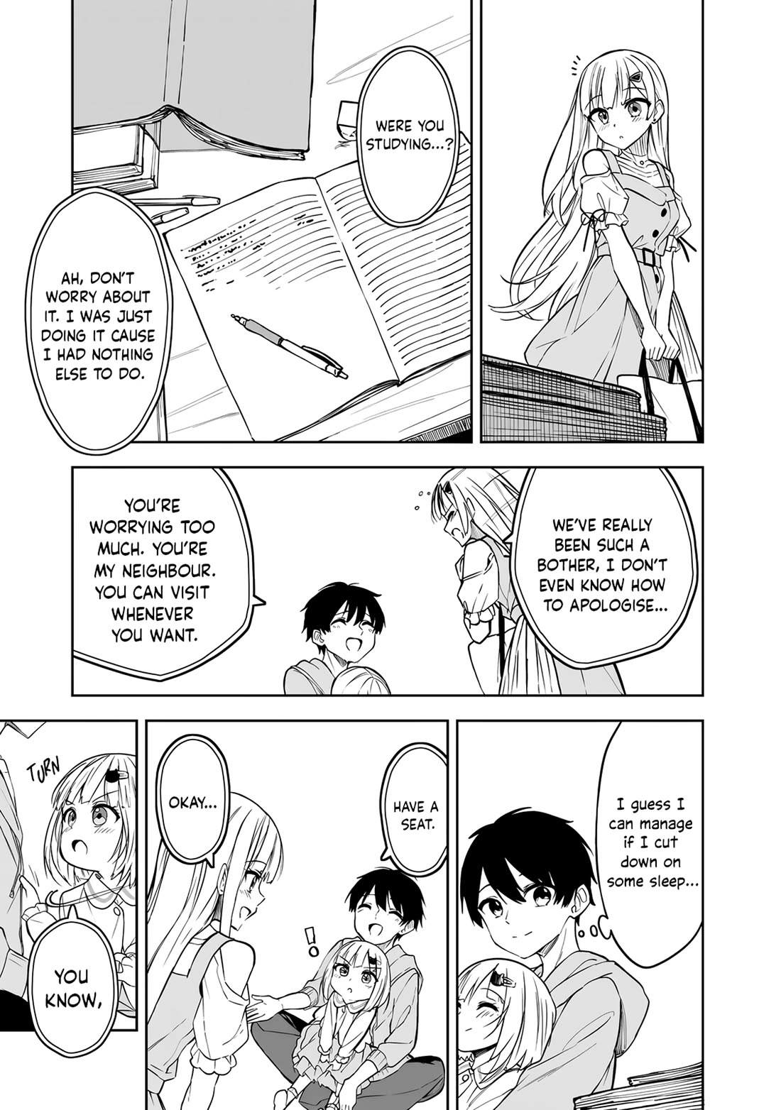 After Coincidentally Saving the New Transfer Student's Little Sister, We Gradually Grew Closer Chapter 7 page 4 - Chapter 7
