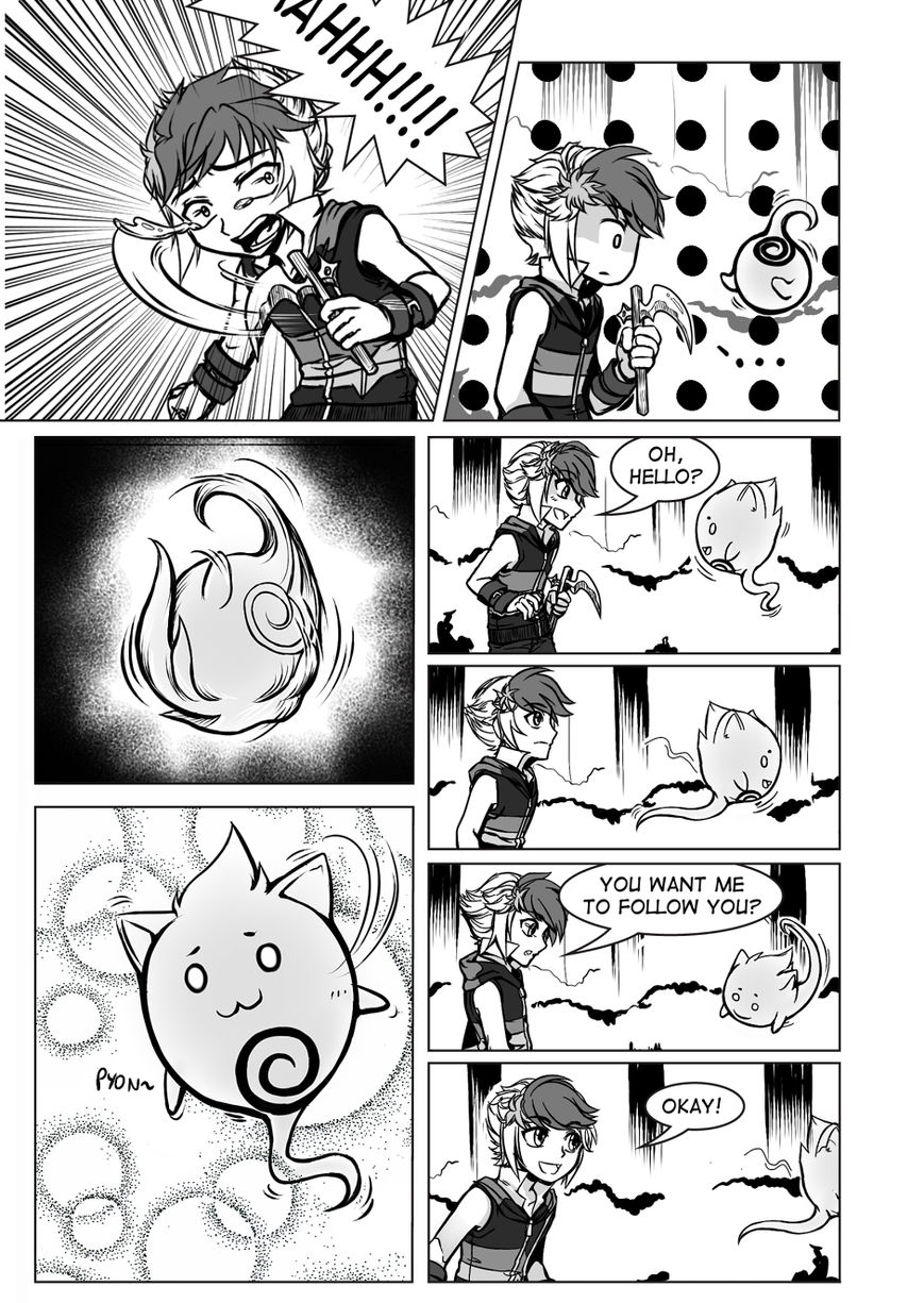 After Dead Chapter 1 page 12 - Chapter 1 : The Witch's Forest