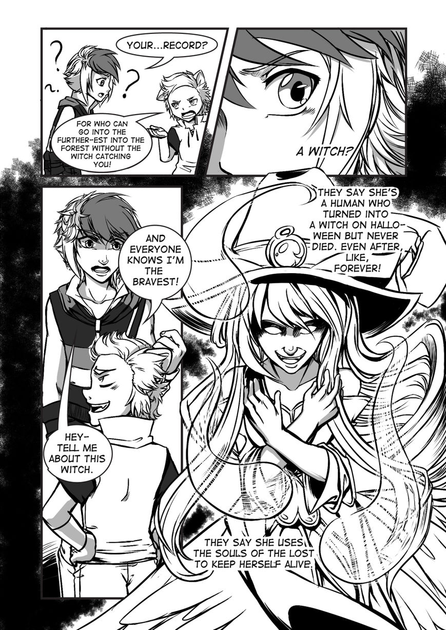 After Dead Chapter 1 page 17 - Chapter 1 : The Witch's Forest