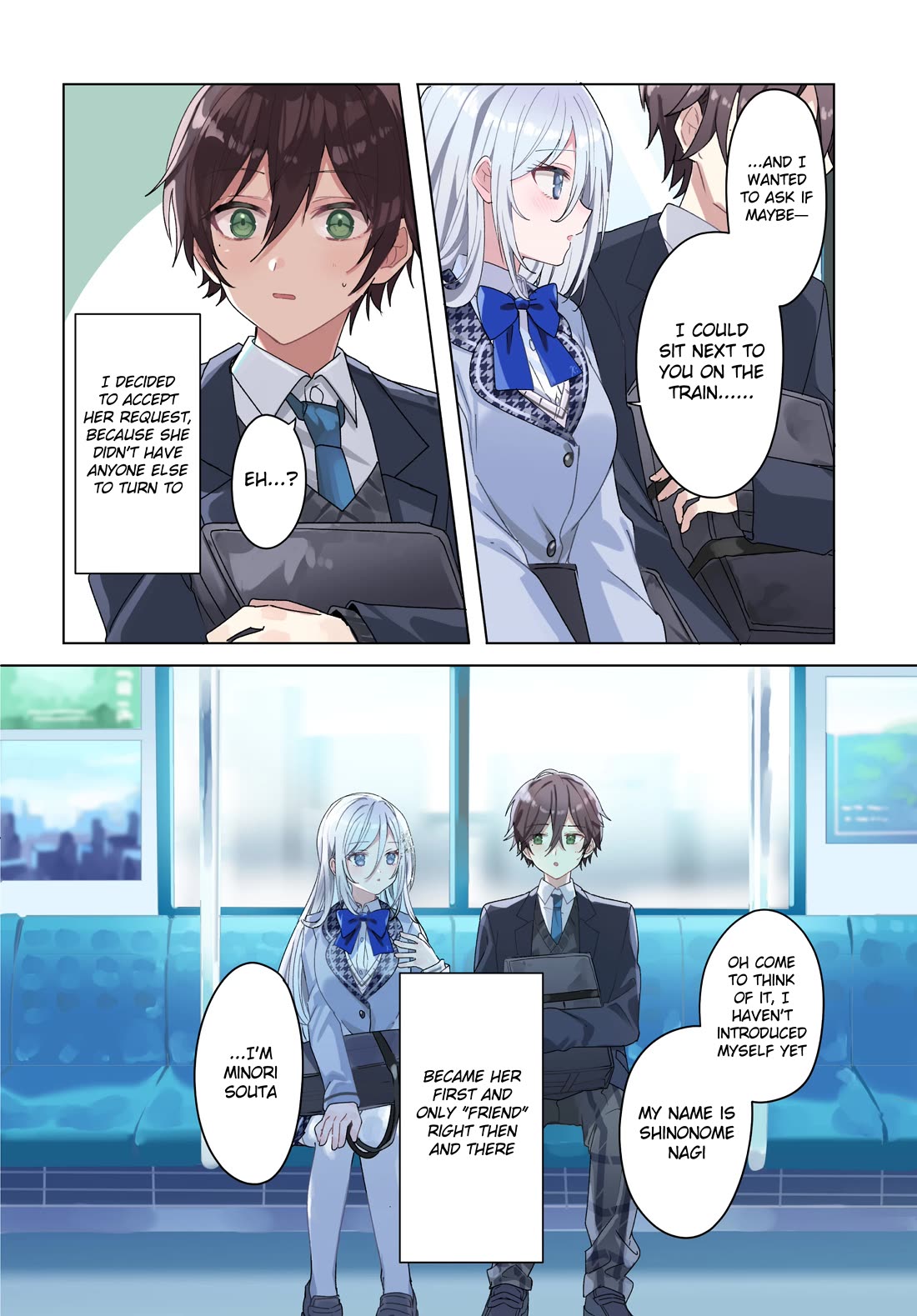 After Helping the “Ice Princess” From Another School, I Decided to Start as a Friend Chapter 0 page 4 - Chapter 0: Promo