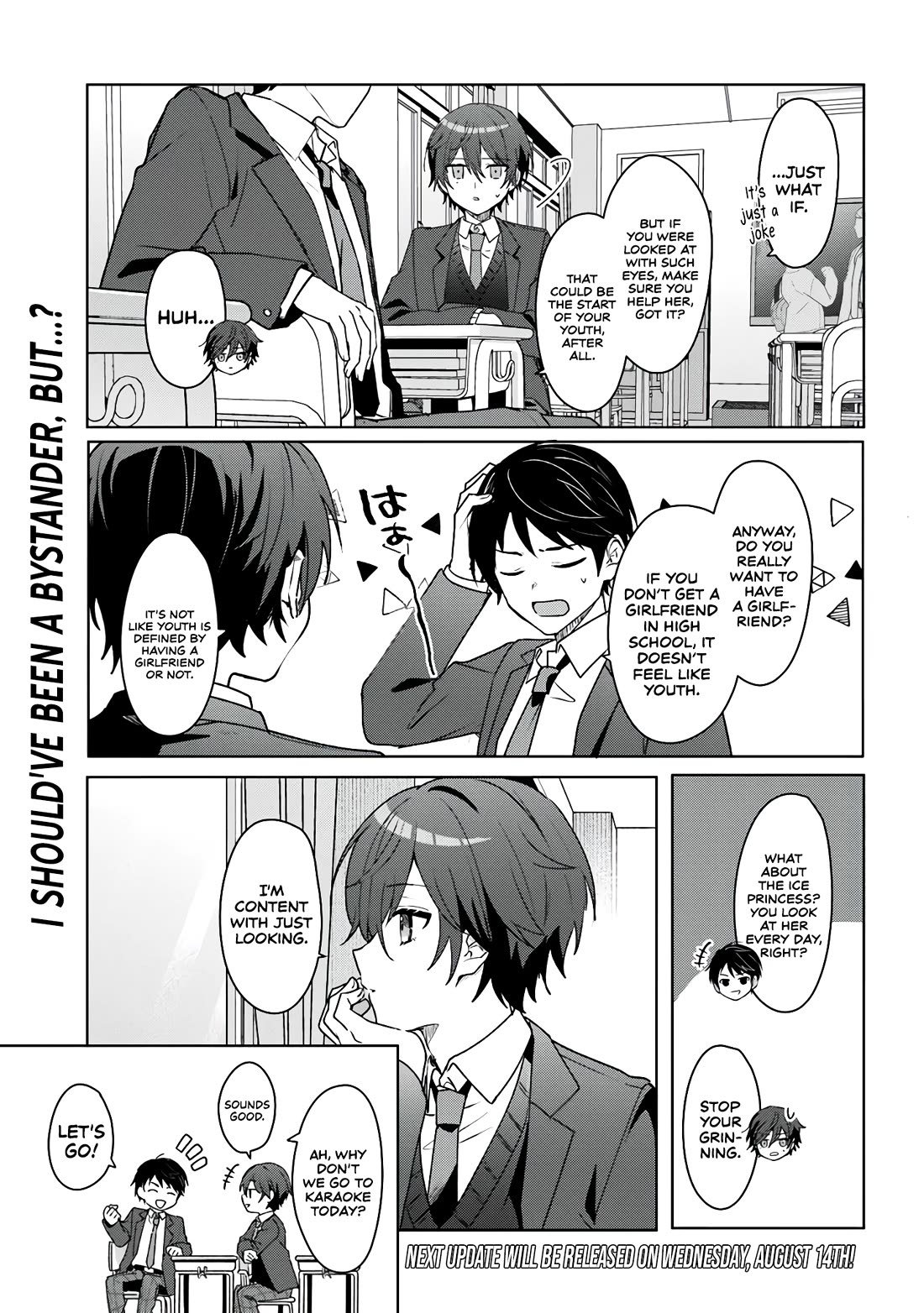 After Helping the “Ice Princess” From Another School, I Decided to Start as a Friend Chapter 1 page 13 - Chapter 1