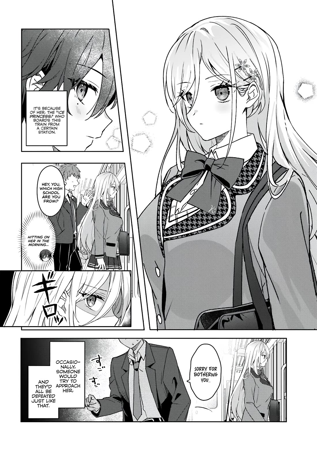 After Helping the “Ice Princess” From Another School, I Decided to Start as a Friend Chapter 1 page 4 - Chapter 1
