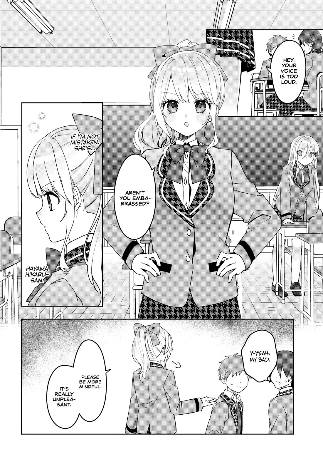 After Helping the “Ice Princess” From Another School, I Decided to Start as a Friend Chapter 2 page 14 - Chapter 2