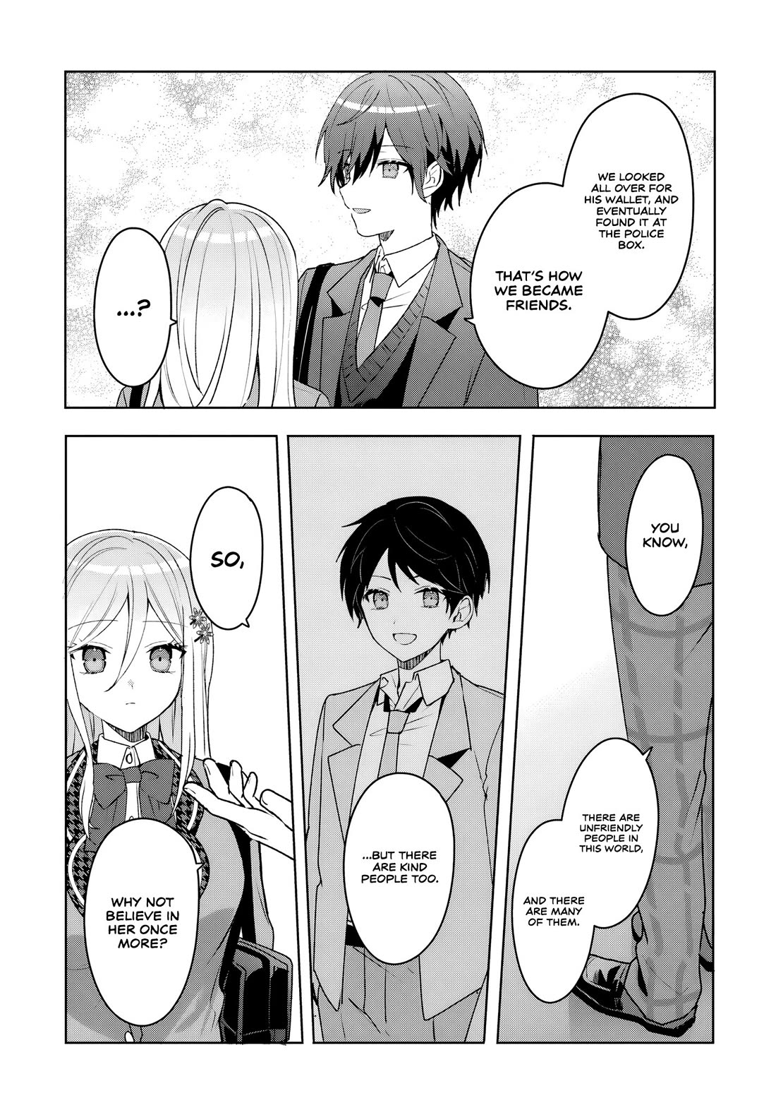 After Helping the “Ice Princess” From Another School, I Decided to Start as a Friend Chapter 2 page 21 - Chapter 2