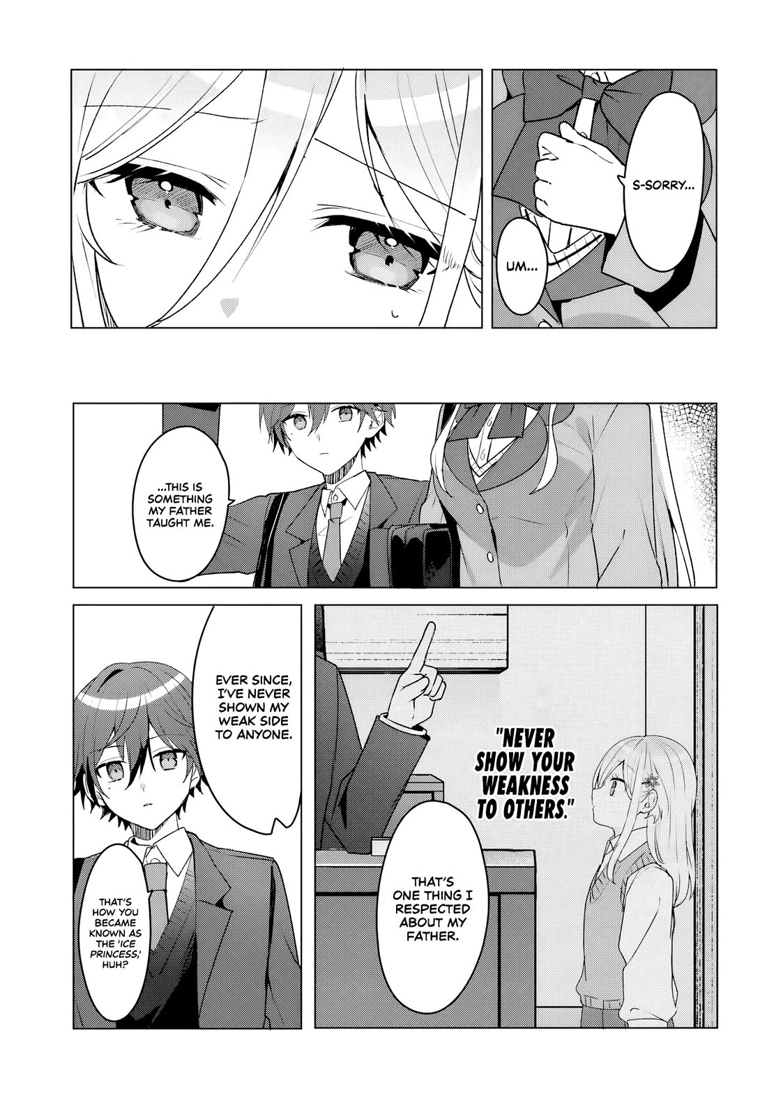 After Helping the “Ice Princess” From Another School, I Decided to Start as a Friend Chapter 3 page 23 - Chapter 3