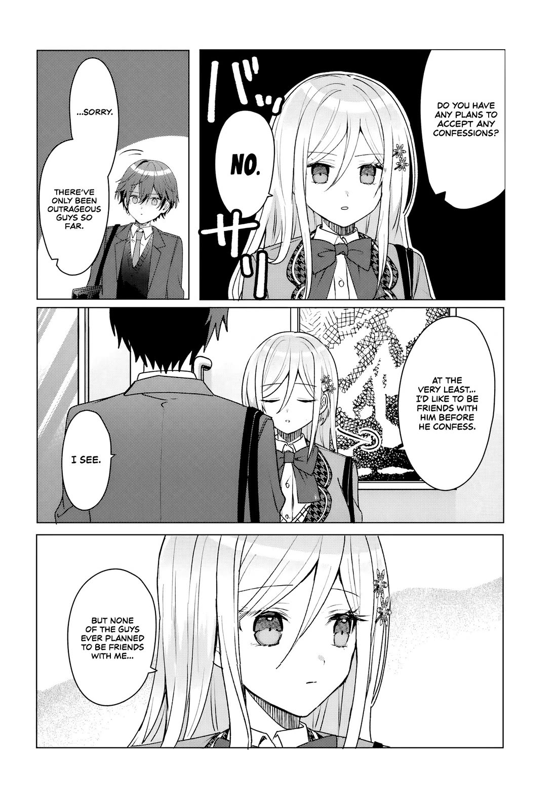 After Helping the “Ice Princess” From Another School, I Decided to Start as a Friend Chapter 3 page 6 - Chapter 3