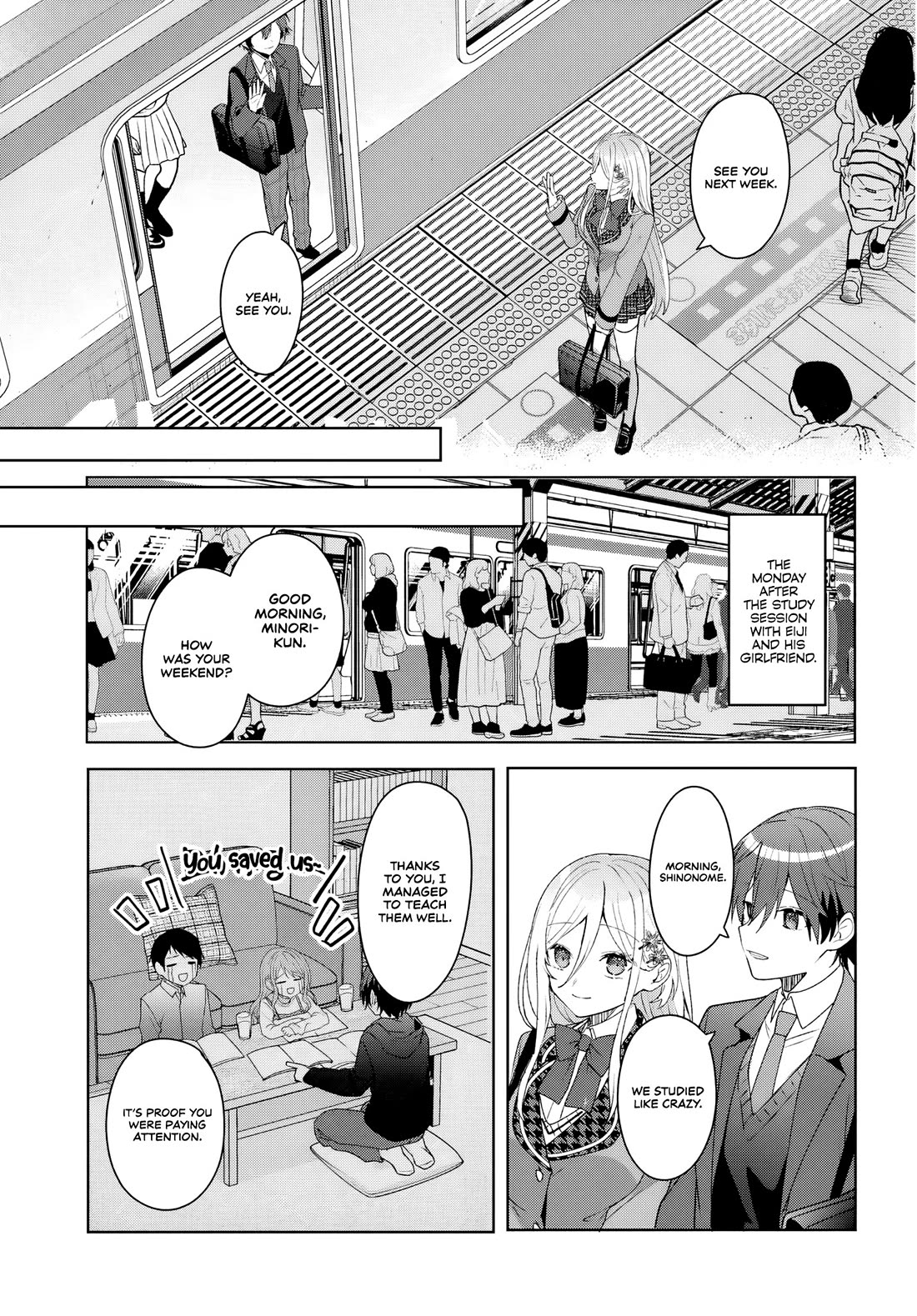 After Helping the “Ice Princess” From Another School, I Decided to Start as a Friend Chapter 4 page 13 - Chapter 4