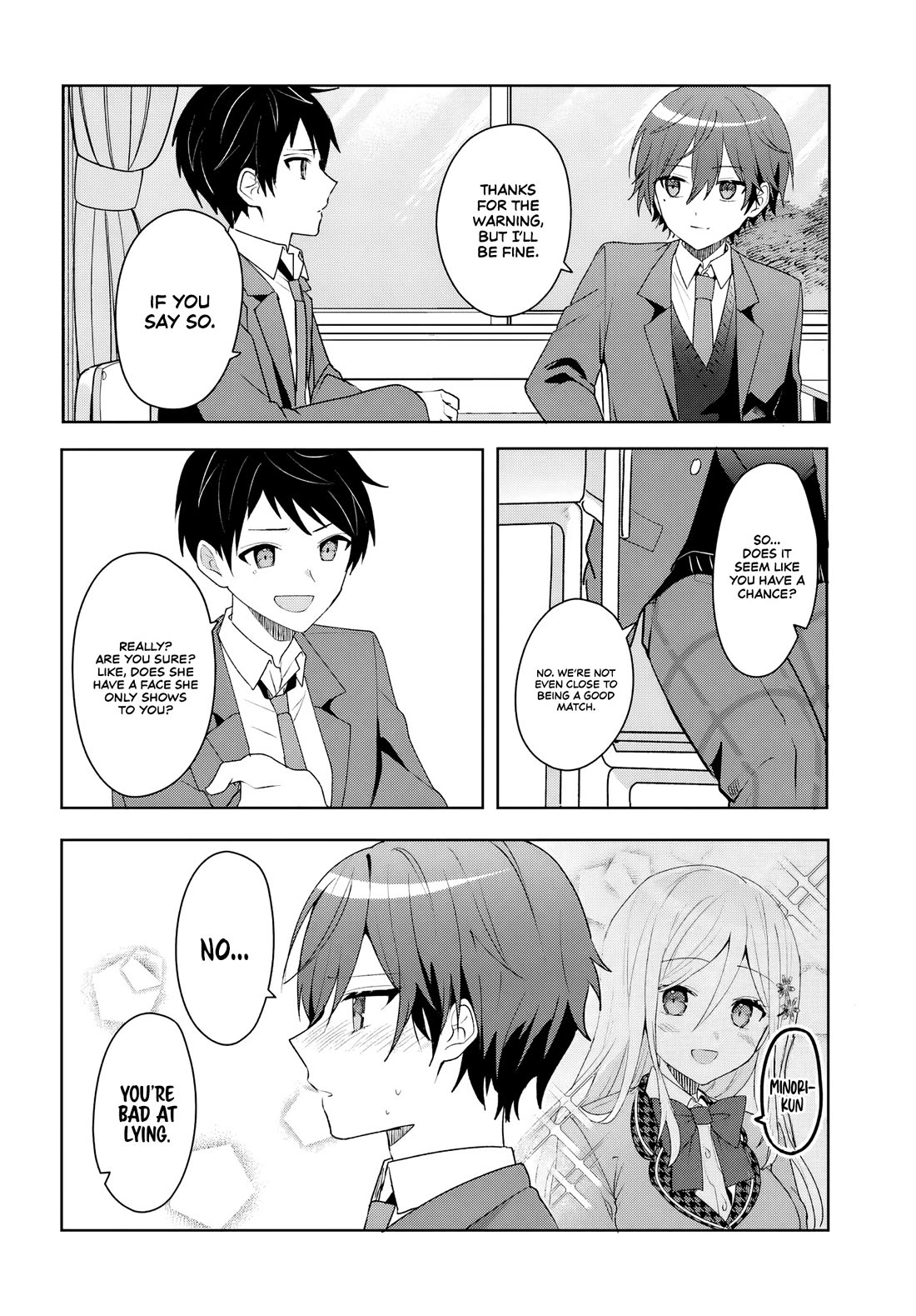 After Helping the “Ice Princess” From Another School, I Decided to Start as a Friend Chapter 4 page 6 - Chapter 4