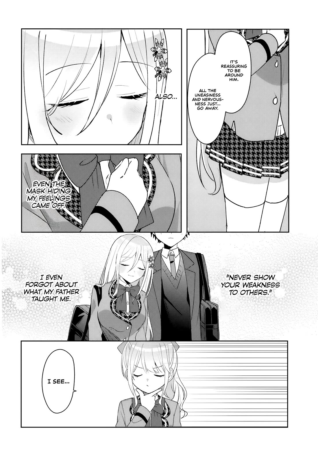 After Helping the “Ice Princess” From Another School, I Decided to Start as a Friend Chapter 5 page 12 - Chapter 5: The Readiness to Fall in Love
