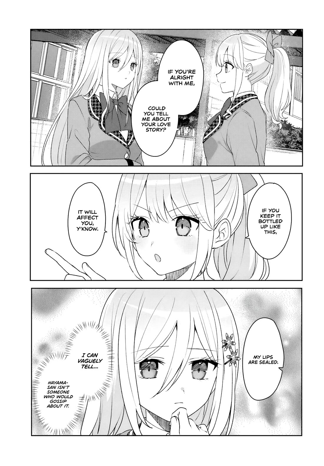 After Helping the “Ice Princess” From Another School, I Decided to Start as a Friend Chapter 5 page 9 - Chapter 5: The Readiness to Fall in Love