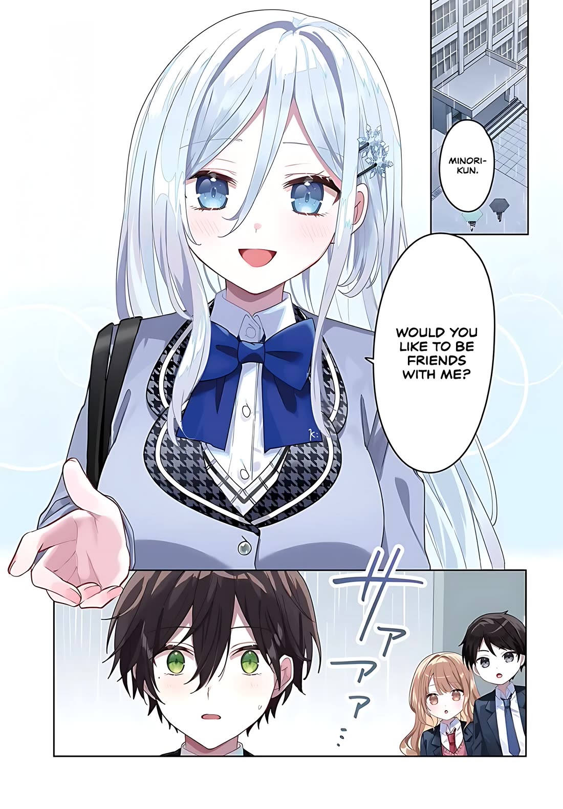 After Helping the “Ice Princess” From Another School, I Decided to Start as a Friend Chapter 6 page 1 - Chapter 6: My First Friend