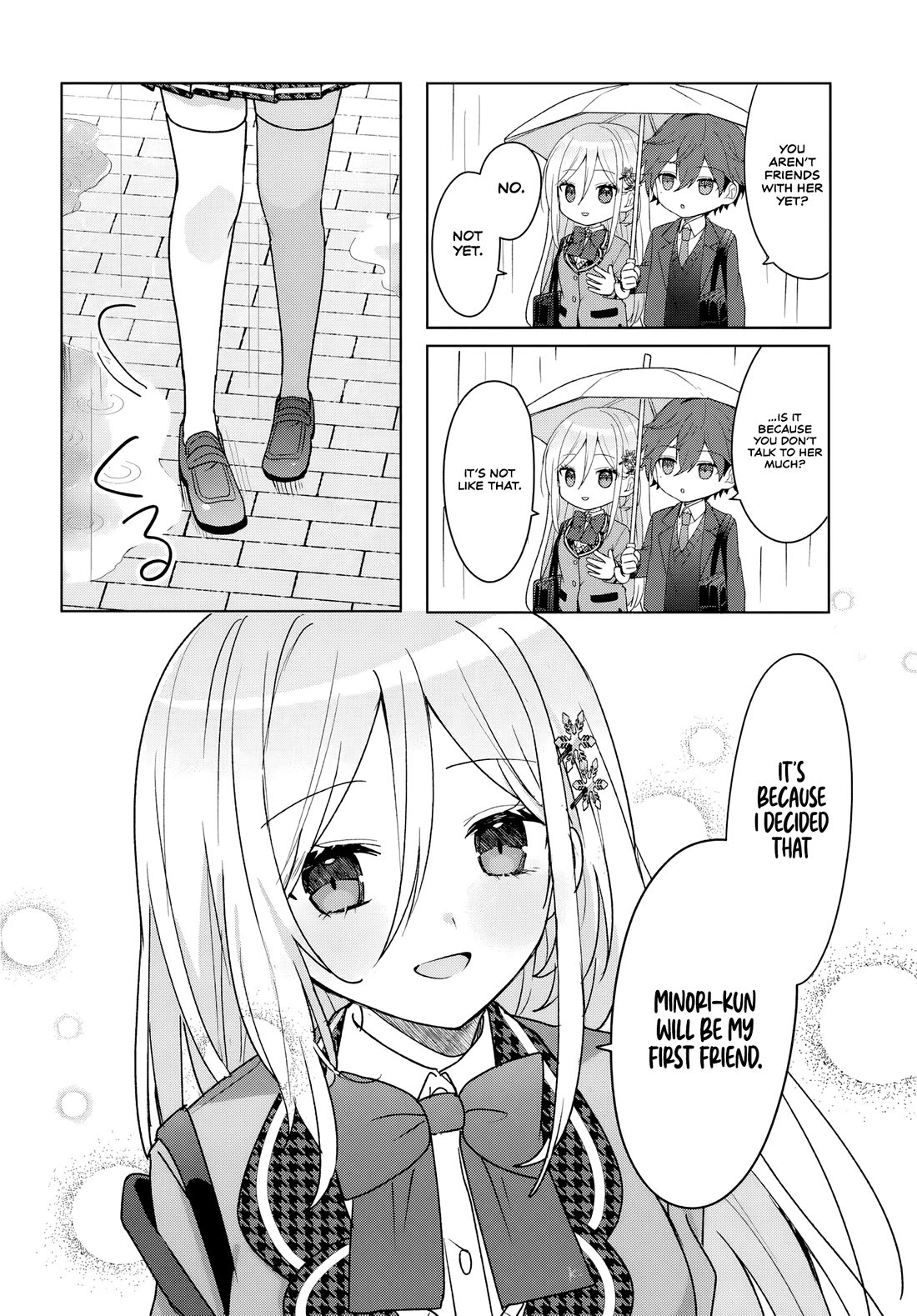 After Helping the “Ice Princess” From Another School, I Decided to Start as a Friend Chapter 6 page 16 - Chapter 6: My First Friend