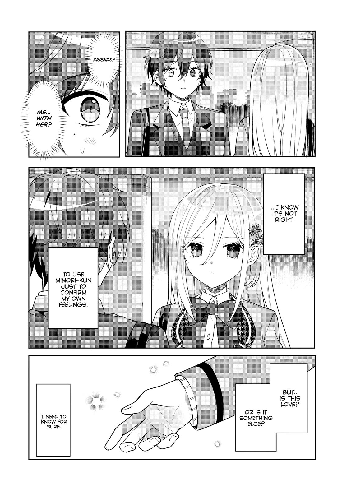 After Helping the “Ice Princess” From Another School, I Decided to Start as a Friend Chapter 6 page 3 - Chapter 6: My First Friend