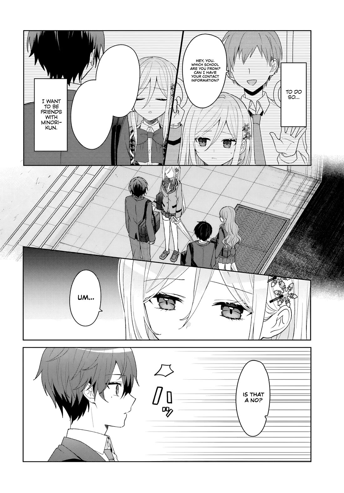 After Helping the “Ice Princess” From Another School, I Decided to Start as a Friend Chapter 6 page 4 - Chapter 6: My First Friend
