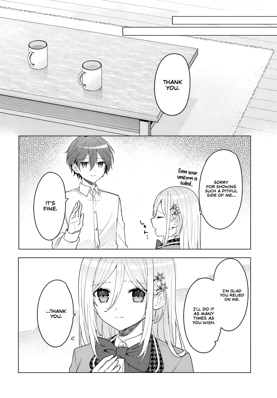 After Helping the “Ice Princess” From Another School, I Decided to Start as a Friend Chapter 7 page 14 - Chapter 7: A Lovely Dinner