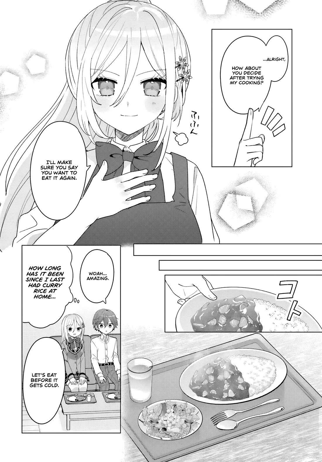 After Helping the “Ice Princess” From Another School, I Decided to Start as a Friend Chapter 7 page 20 - Chapter 7: A Lovely Dinner