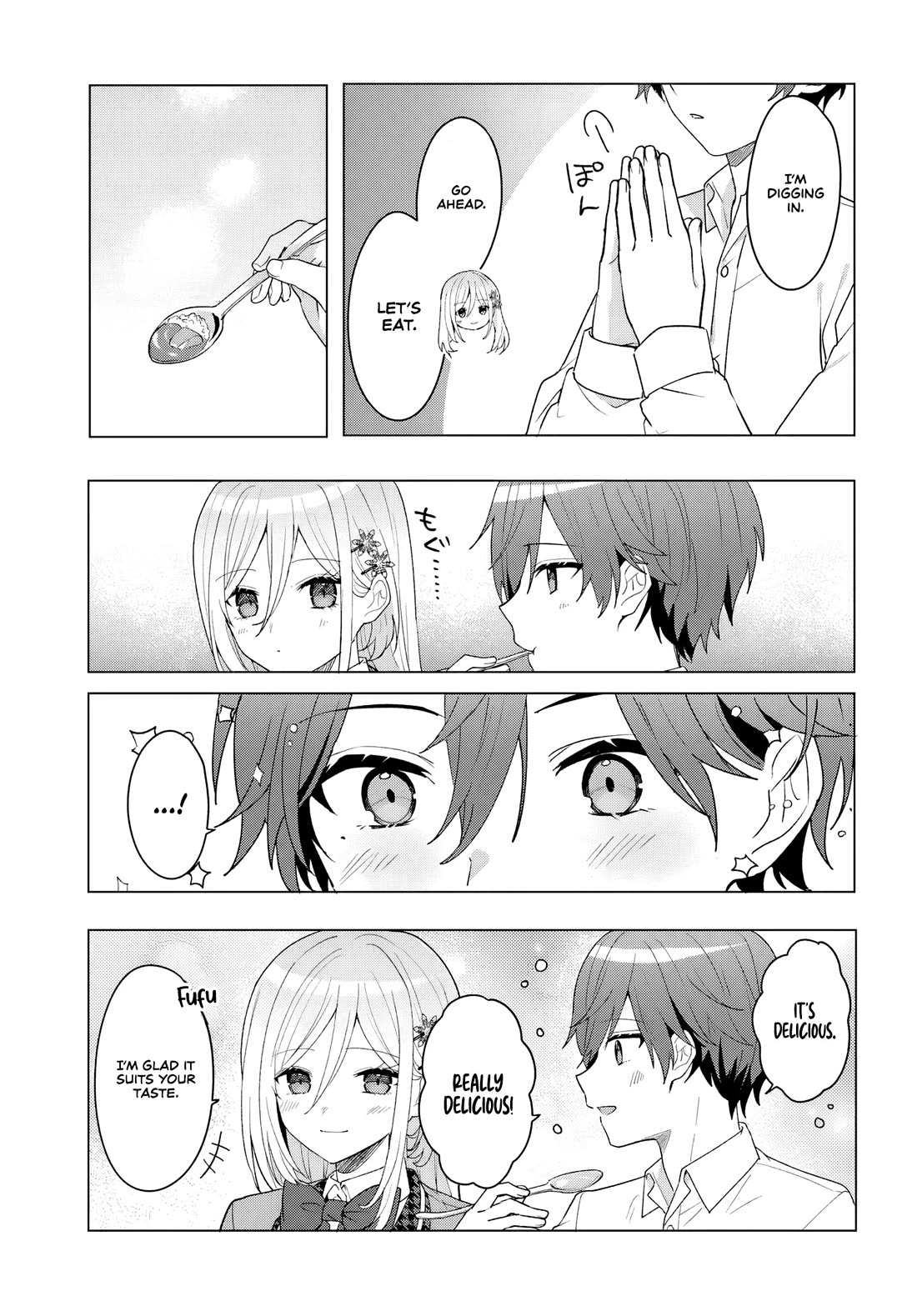 After Helping the “Ice Princess” From Another School, I Decided to Start as a Friend Chapter 7 page 21 - Chapter 7: A Lovely Dinner