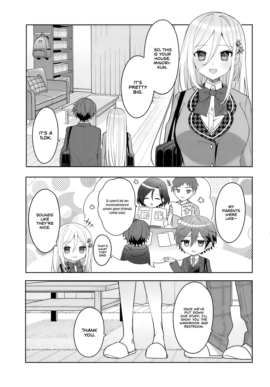 After Helping the “Ice Princess” From Another School, I Decided to Start as a Friend Chapter 7 page 3 - Chapter 7: A Lovely Dinner