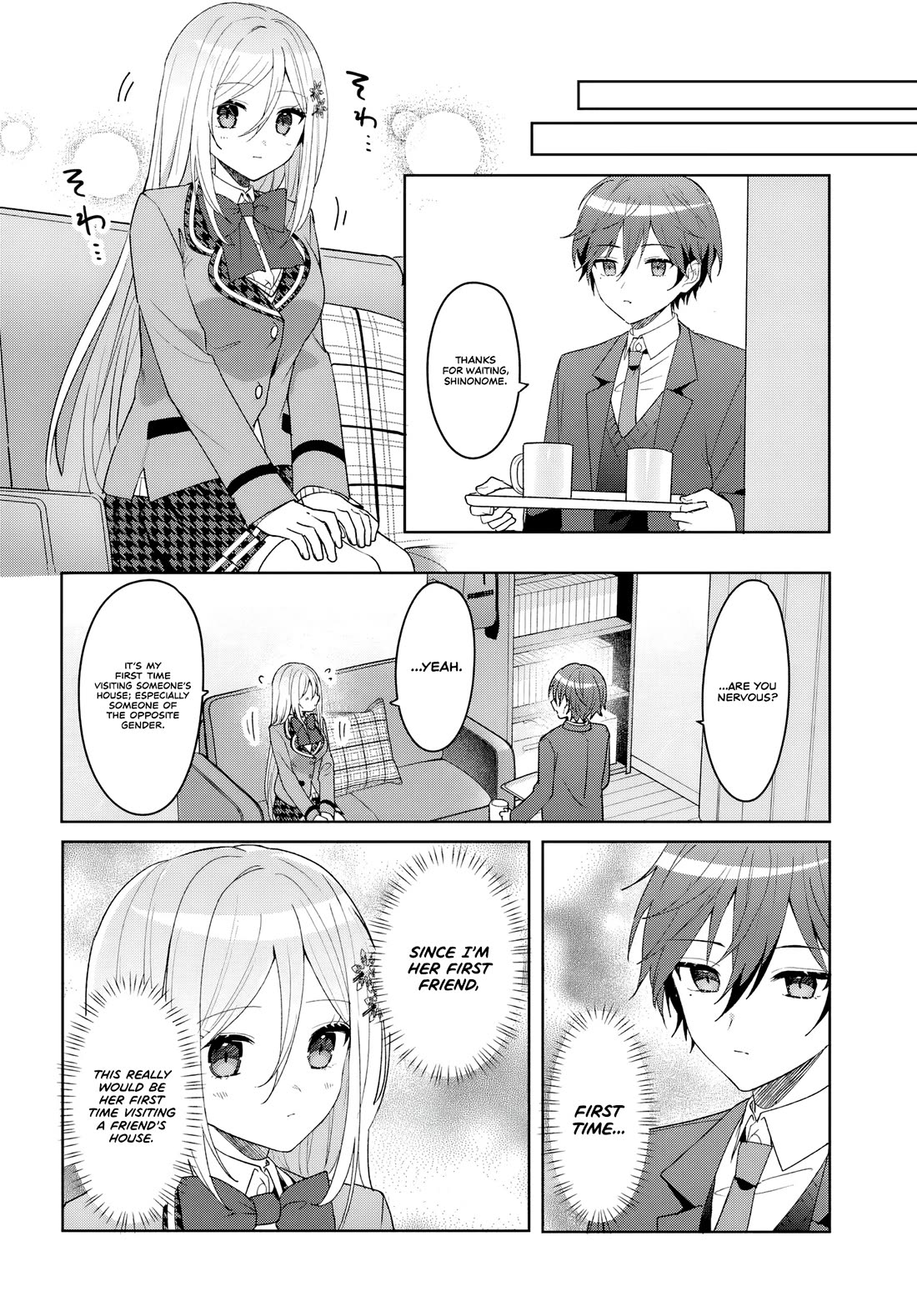 After Helping the “Ice Princess” From Another School, I Decided to Start as a Friend Chapter 7 page 4 - Chapter 7: A Lovely Dinner