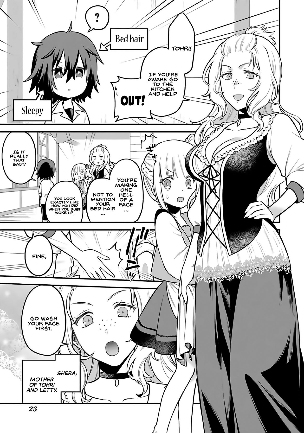 After Reincarnating, I Became the Son of Inkeepers Chapter 1 page 21 - Chapter 1: After Reincarnating, I Became the Son of Innkeepers