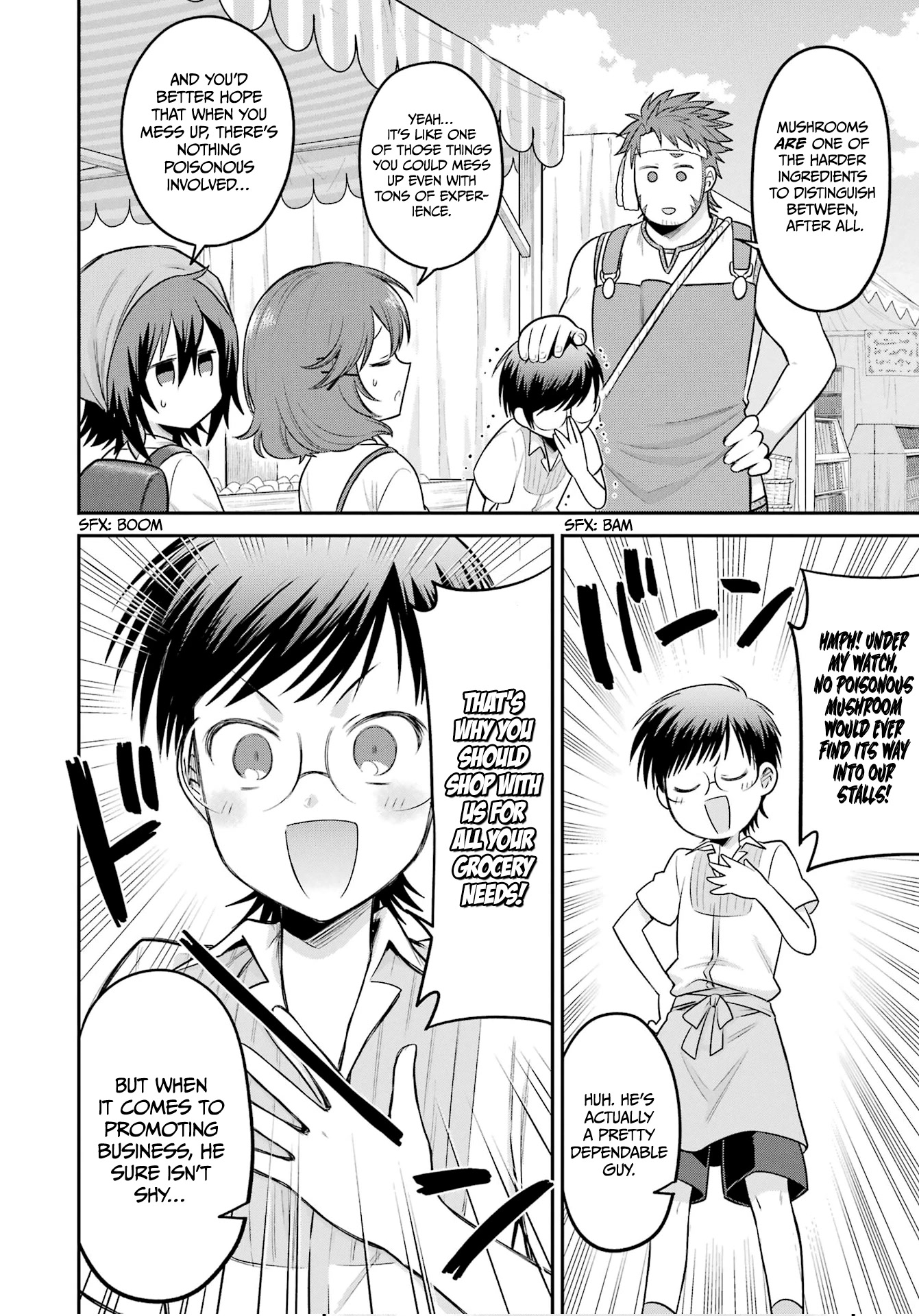 After Reincarnating, I Became the Son of Inkeepers Chapter 10 page 13 - Chapter 10: The Greengrocer's Son