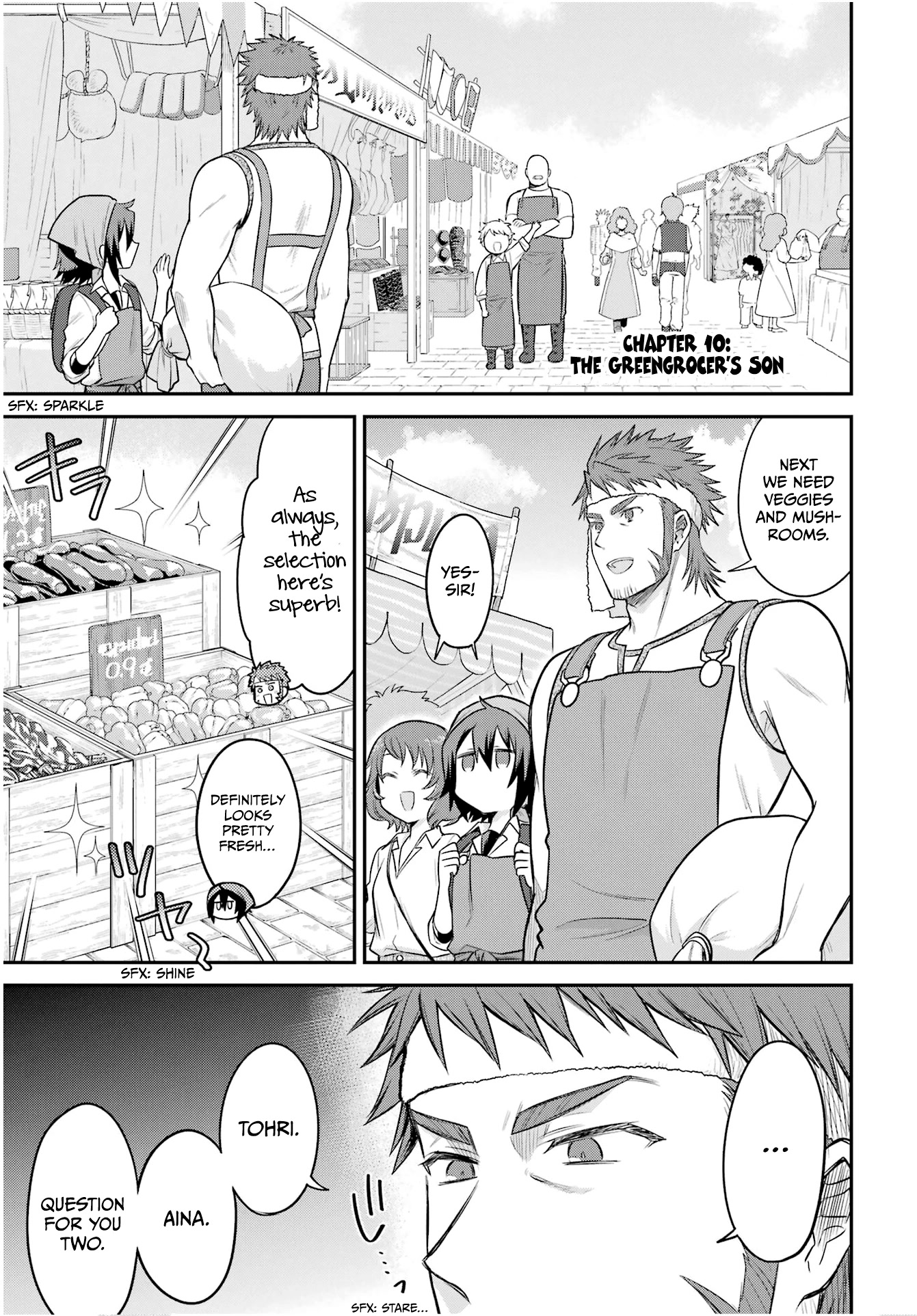 After Reincarnating, I Became the Son of Inkeepers Chapter 10 page 2 - Chapter 10: The Greengrocer's Son