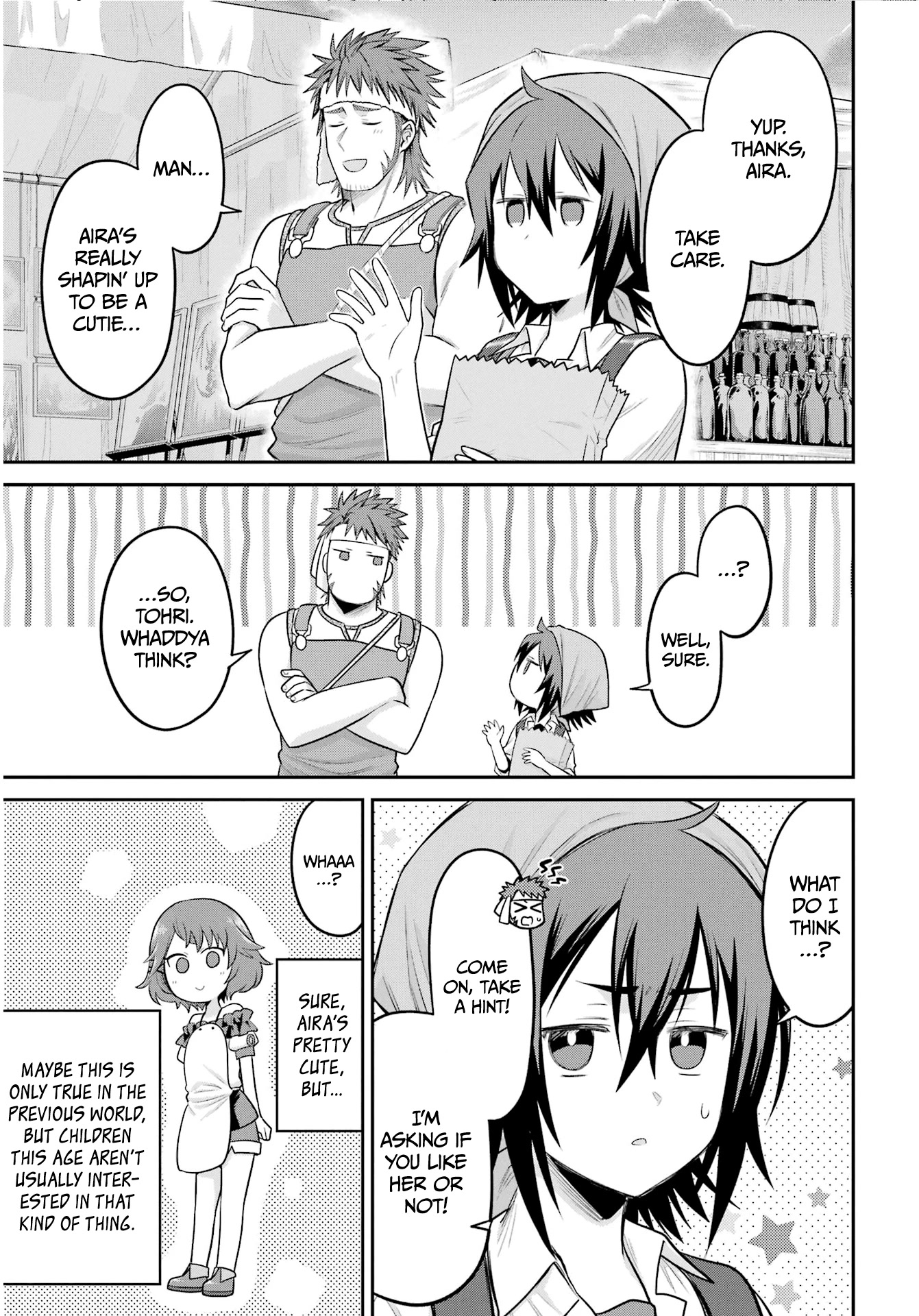 After Reincarnating, I Became the Son of Inkeepers Chapter 10 page 30 - Chapter 10: The Greengrocer's Son