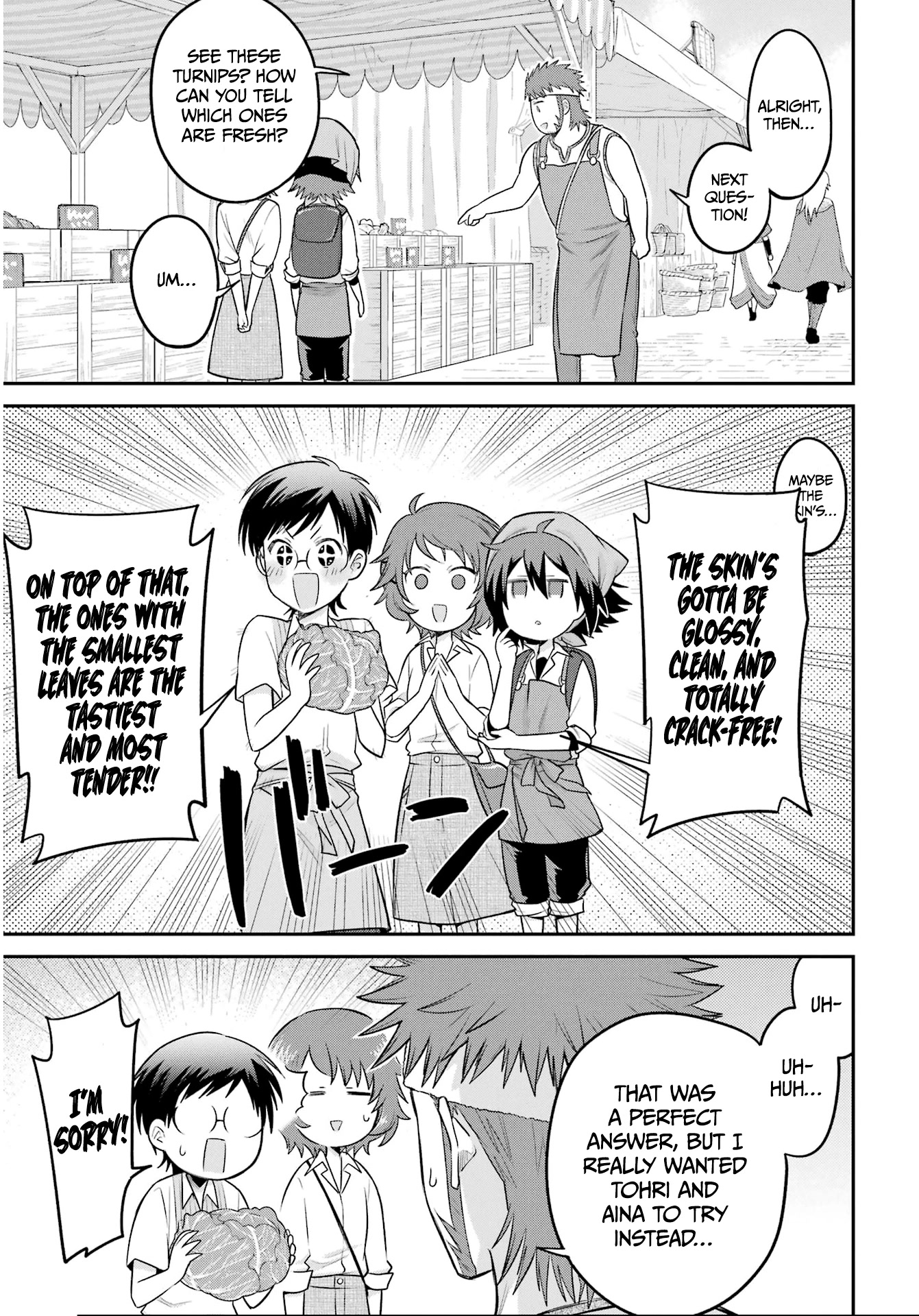 After Reincarnating, I Became the Son of Inkeepers Chapter 10 page 6 - Chapter 10: The Greengrocer's Son