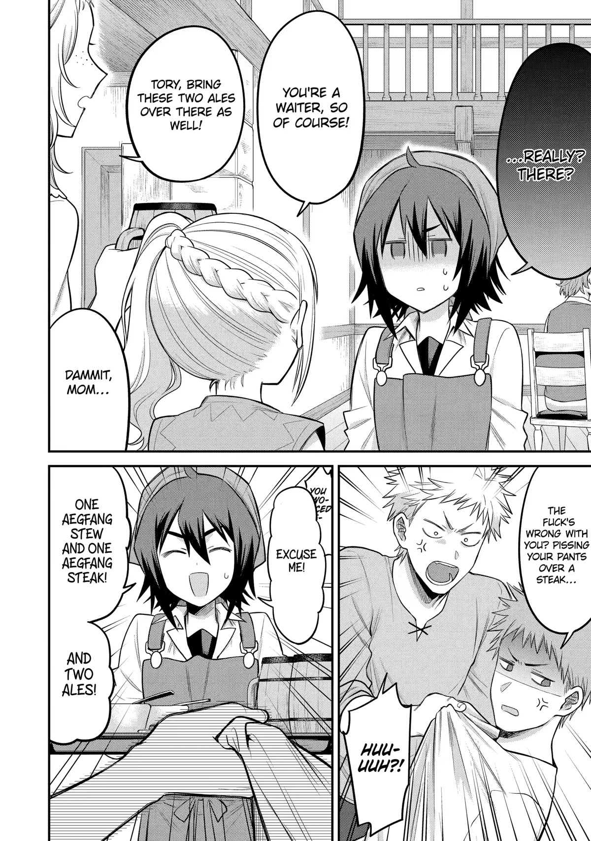 After Reincarnating, I Became the Son of Inkeepers Chapter 11 page 18 - Chapter 11: The Theater Apprentice and the Butterfly of Dusk