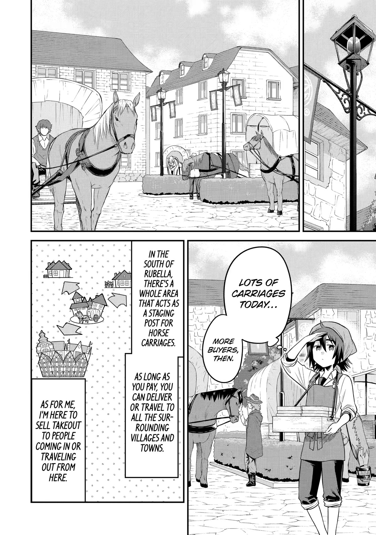 After Reincarnating, I Became the Son of Inkeepers Chapter 12 page 10 - Chapter 12: Hamburg Sandwich