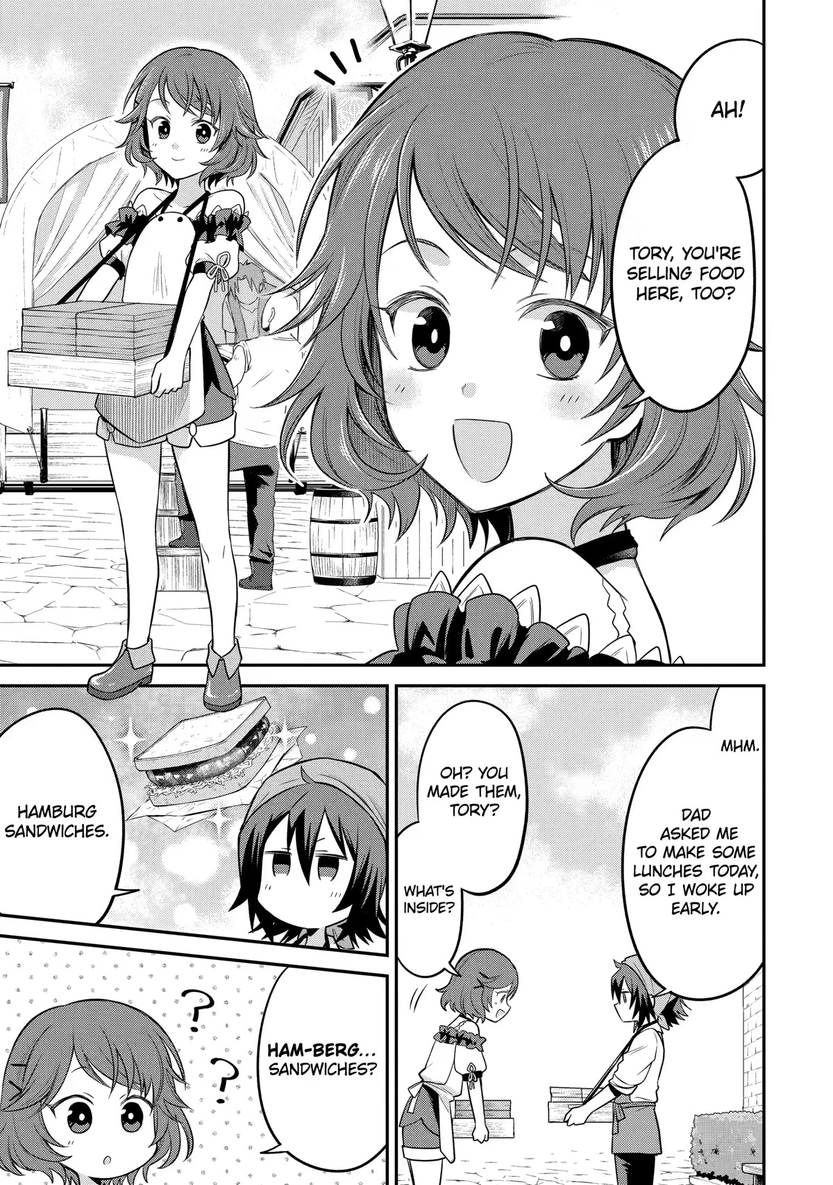After Reincarnating, I Became the Son of Inkeepers Chapter 12 page 11 - Chapter 12: Hamburg Sandwich