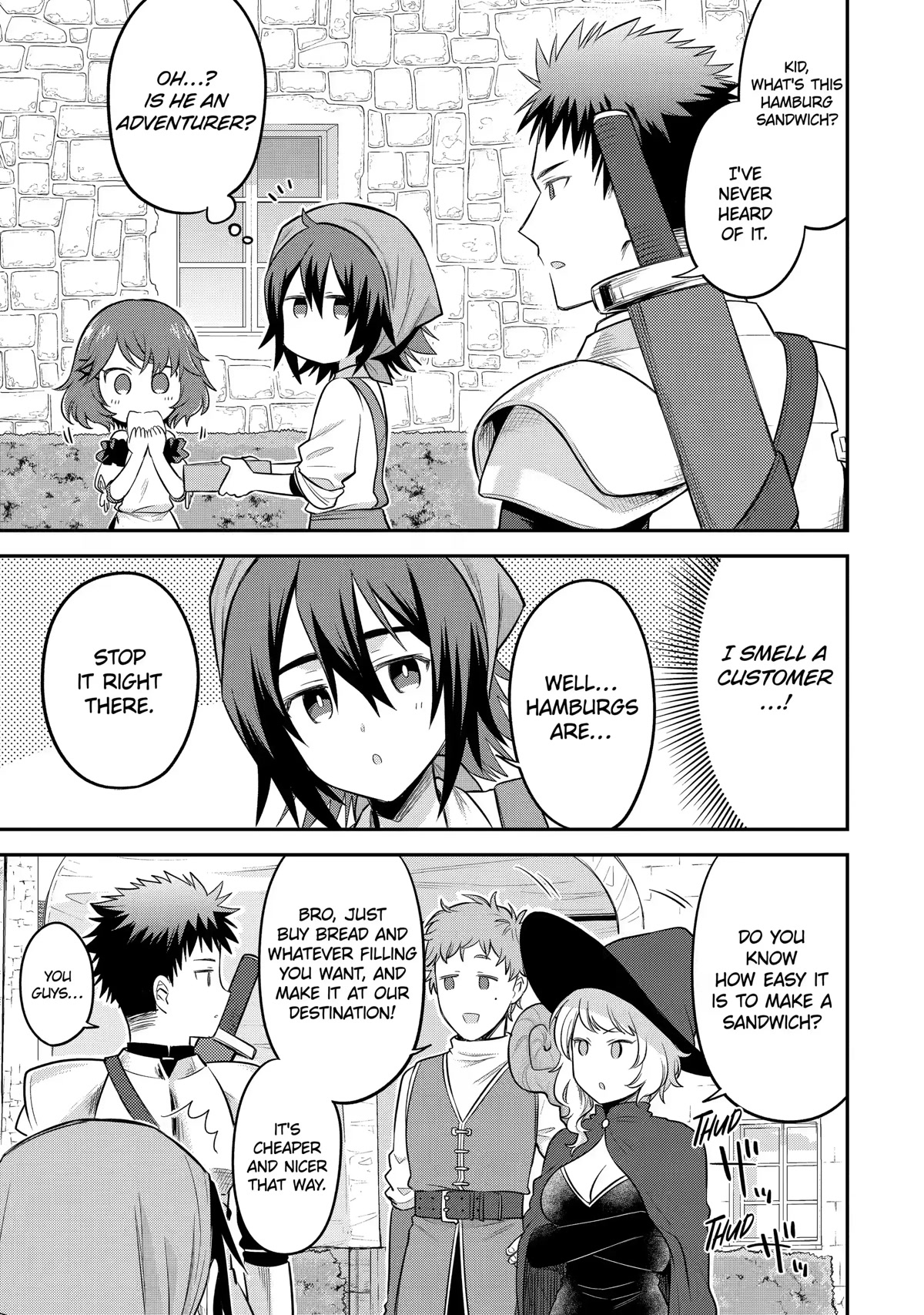 After Reincarnating, I Became the Son of Inkeepers Chapter 12 page 17 - Chapter 12: Hamburg Sandwich