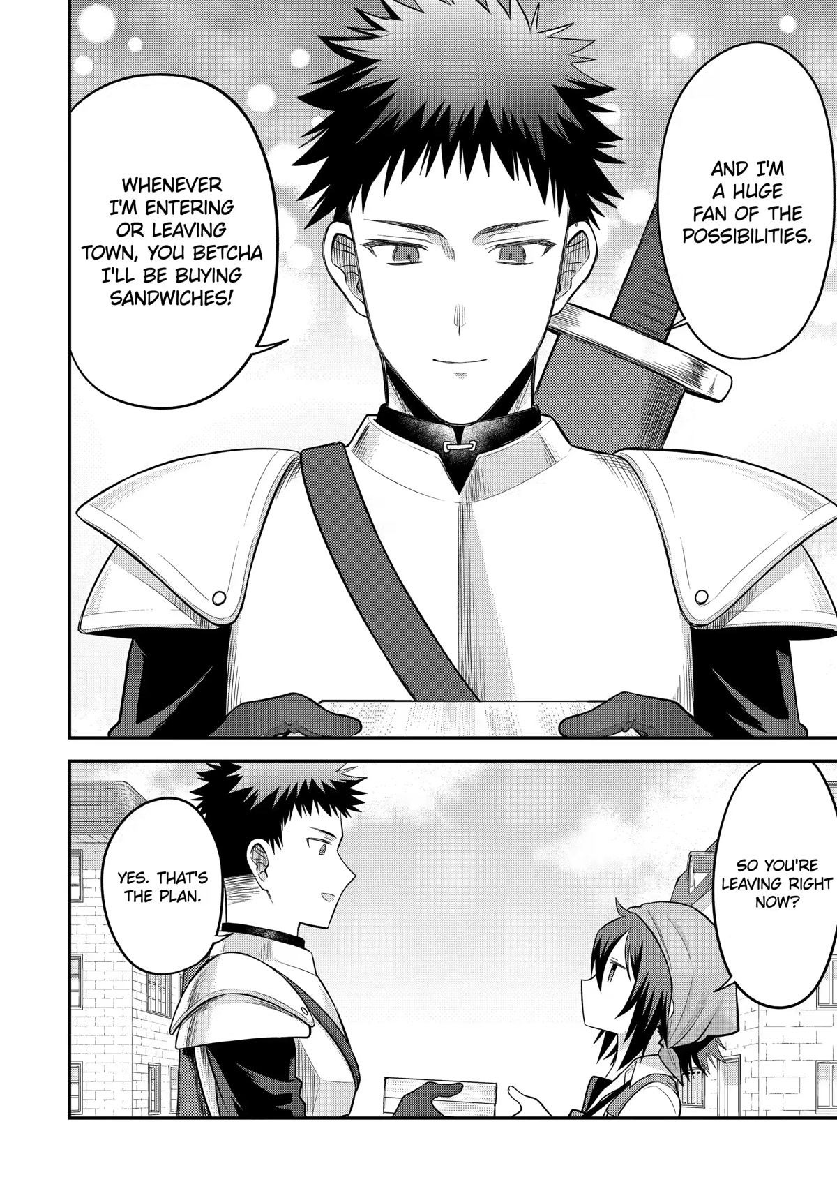 After Reincarnating, I Became the Son of Inkeepers Chapter 12 page 20 - Chapter 12: Hamburg Sandwich