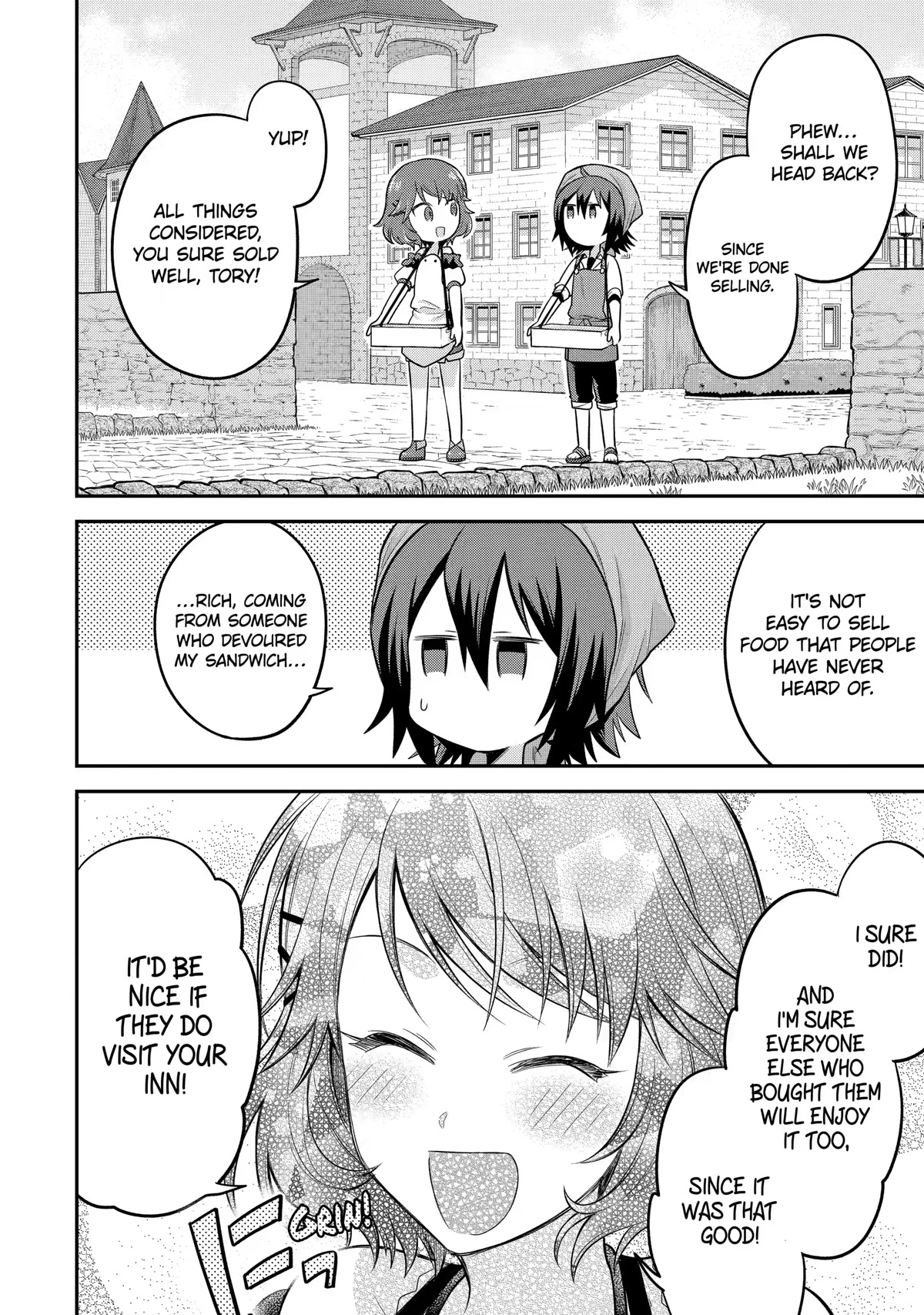 After Reincarnating, I Became the Son of Inkeepers Chapter 12 page 22 - Chapter 12: Hamburg Sandwich