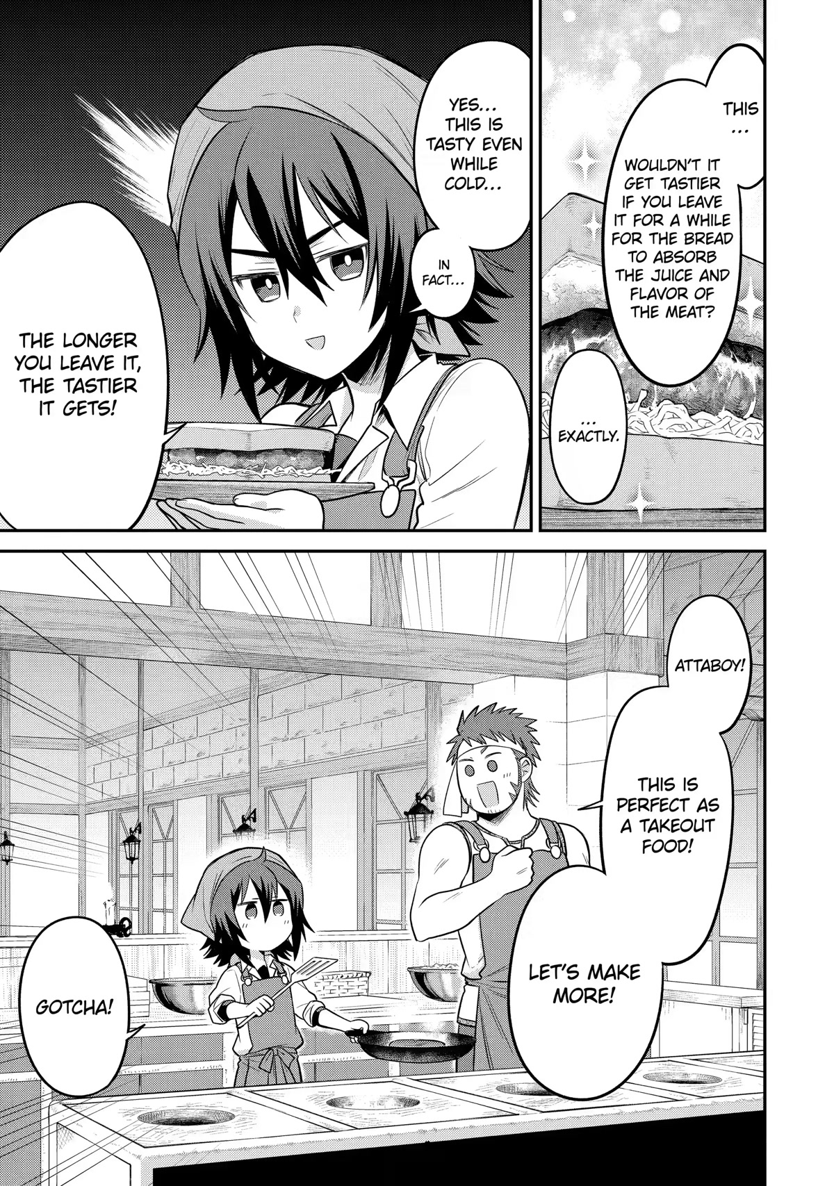 After Reincarnating, I Became the Son of Inkeepers Chapter 12 page 9 - Chapter 12: Hamburg Sandwich