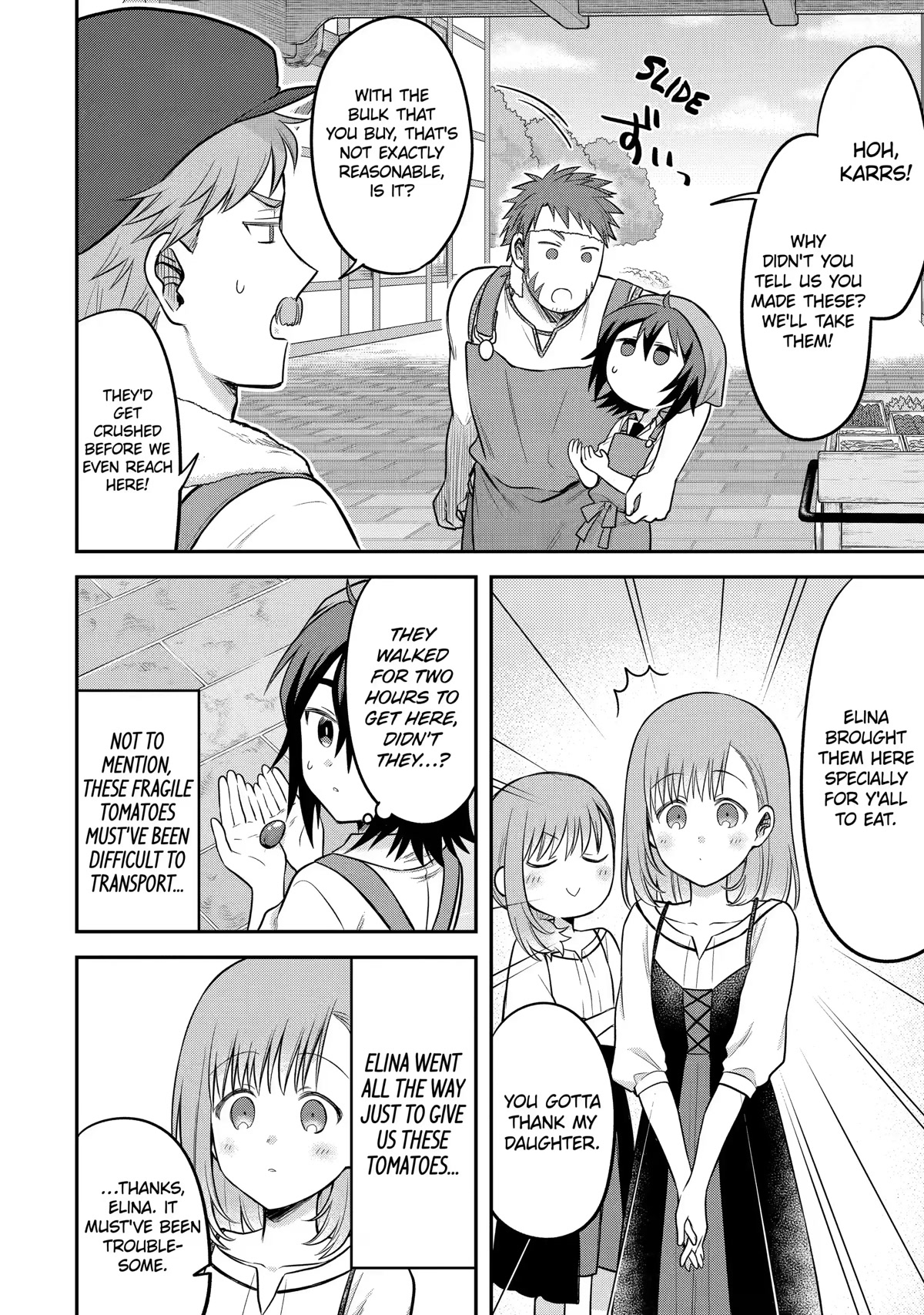 After Reincarnating, I Became the Son of Inkeepers Chapter 14 page 12 - Chapter 14: The Farming Sisters