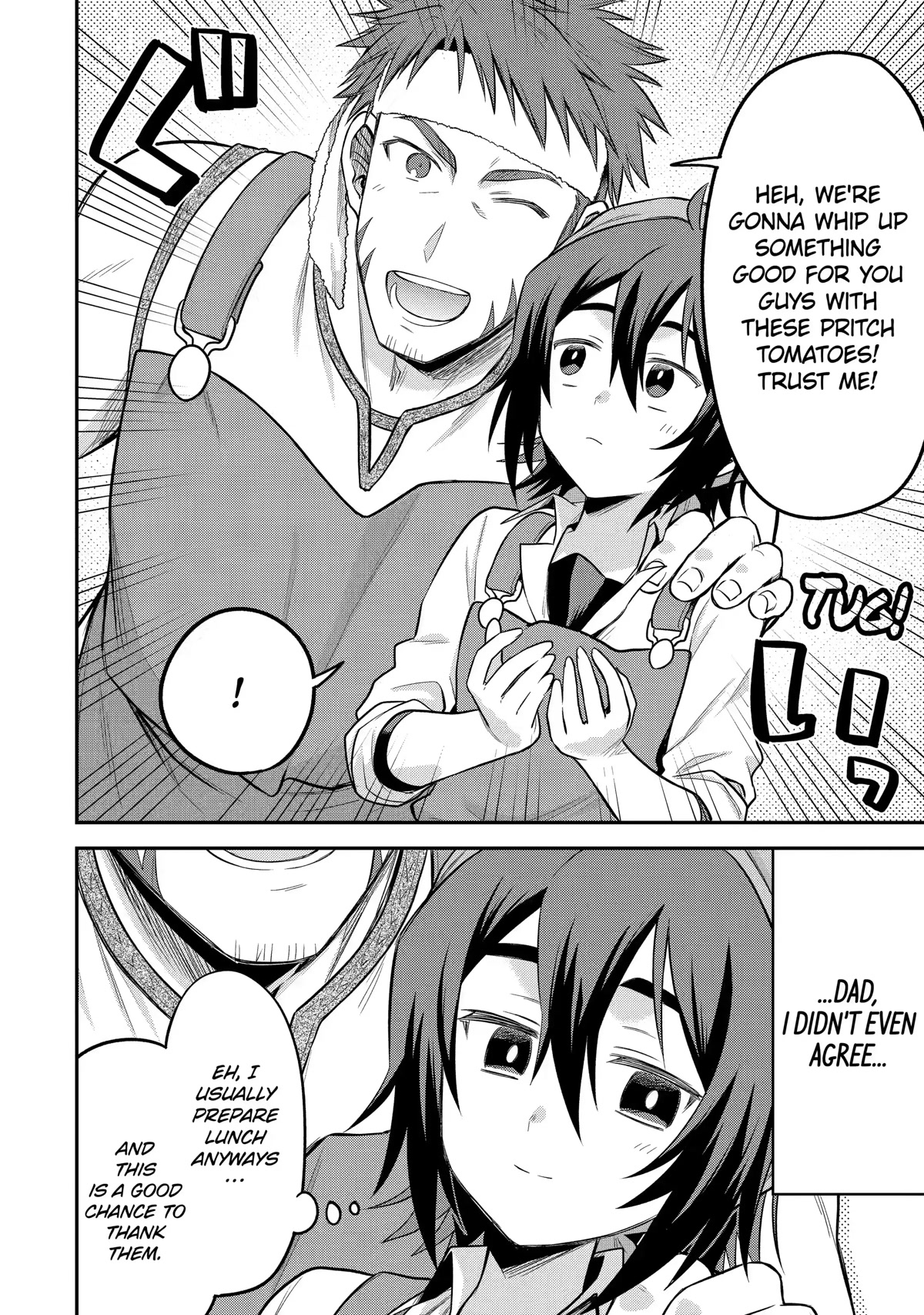 After Reincarnating, I Became the Son of Inkeepers Chapter 14 page 14 - Chapter 14: The Farming Sisters