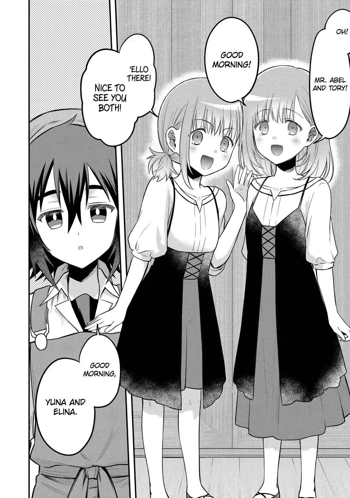 After Reincarnating, I Became the Son of Inkeepers Chapter 14 page 2 - Chapter 14: The Farming Sisters