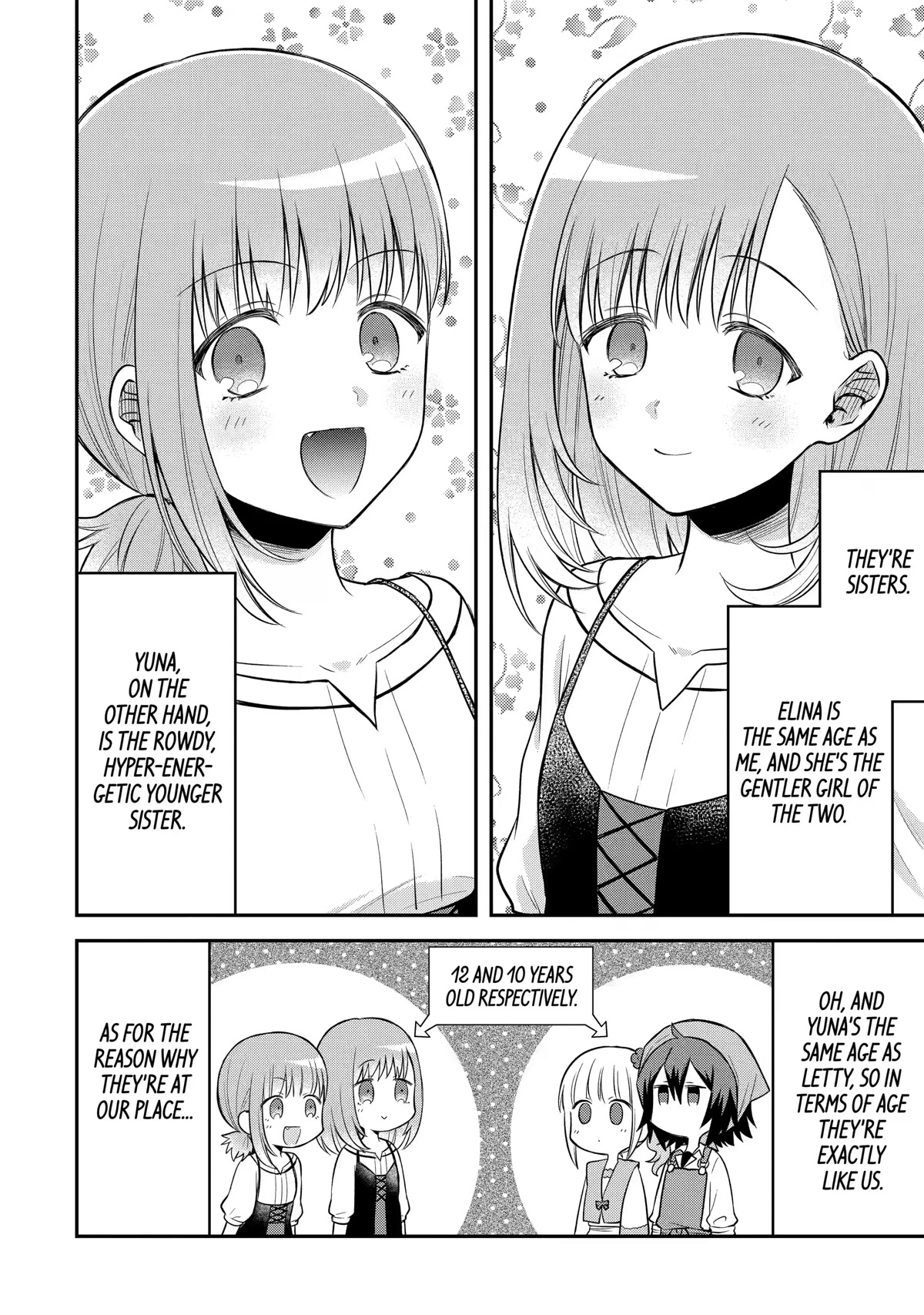 After Reincarnating, I Became the Son of Inkeepers Chapter 14 page 4 - Chapter 14: The Farming Sisters
