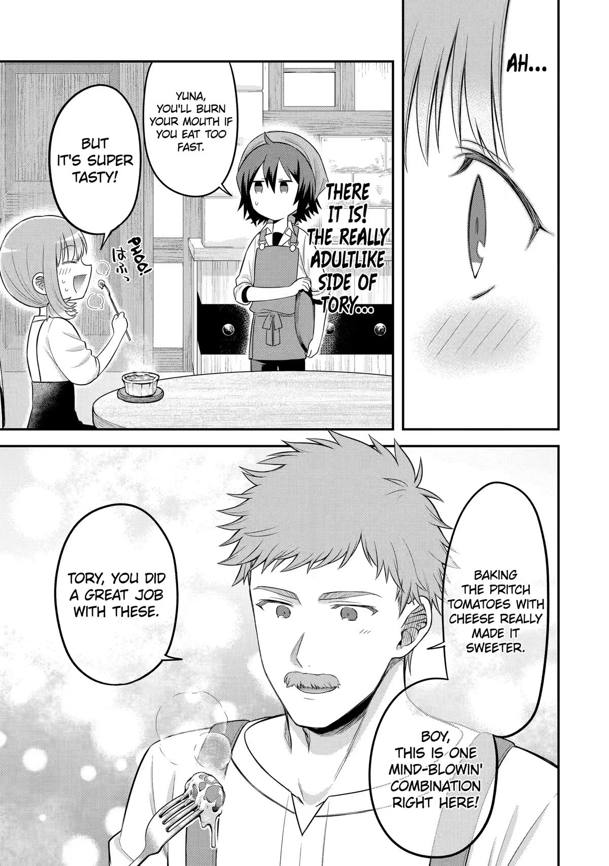 After Reincarnating, I Became the Son of Inkeepers Chapter 15 page 23 - Chapter 15: Pritch Tomato Gratin