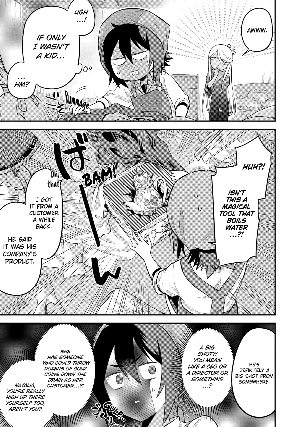 After Reincarnating, I Became the Son of Inkeepers Chapter 16 page 7 - Chapter 16: Natalia's Melancholy