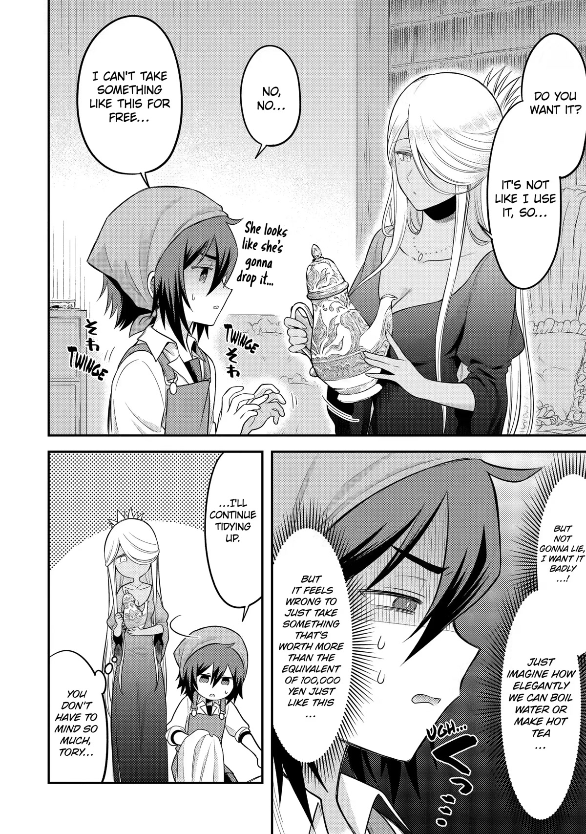After Reincarnating, I Became the Son of Inkeepers Chapter 16 page 8 - Chapter 16: Natalia's Melancholy