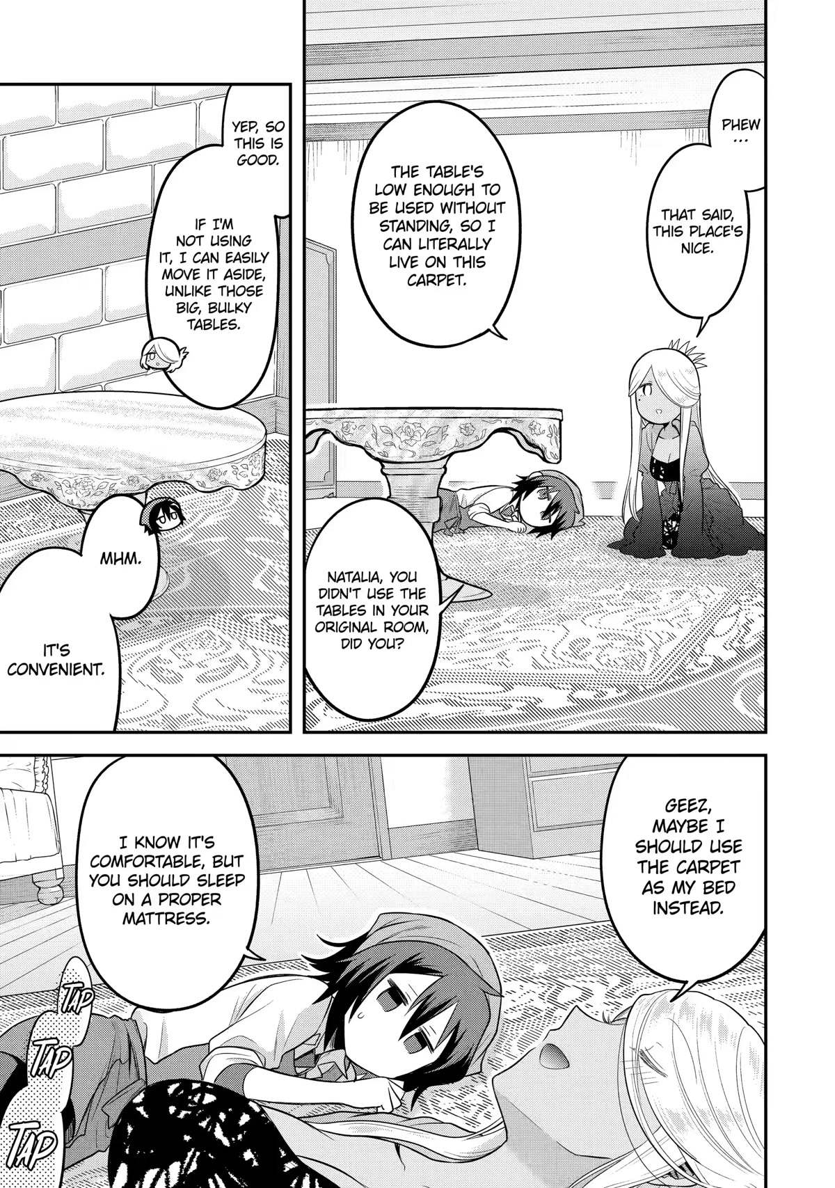 After Reincarnating, I Became the Son of Inkeepers Chapter 17 page 15 - Chapter 17: Rearranging Complete!