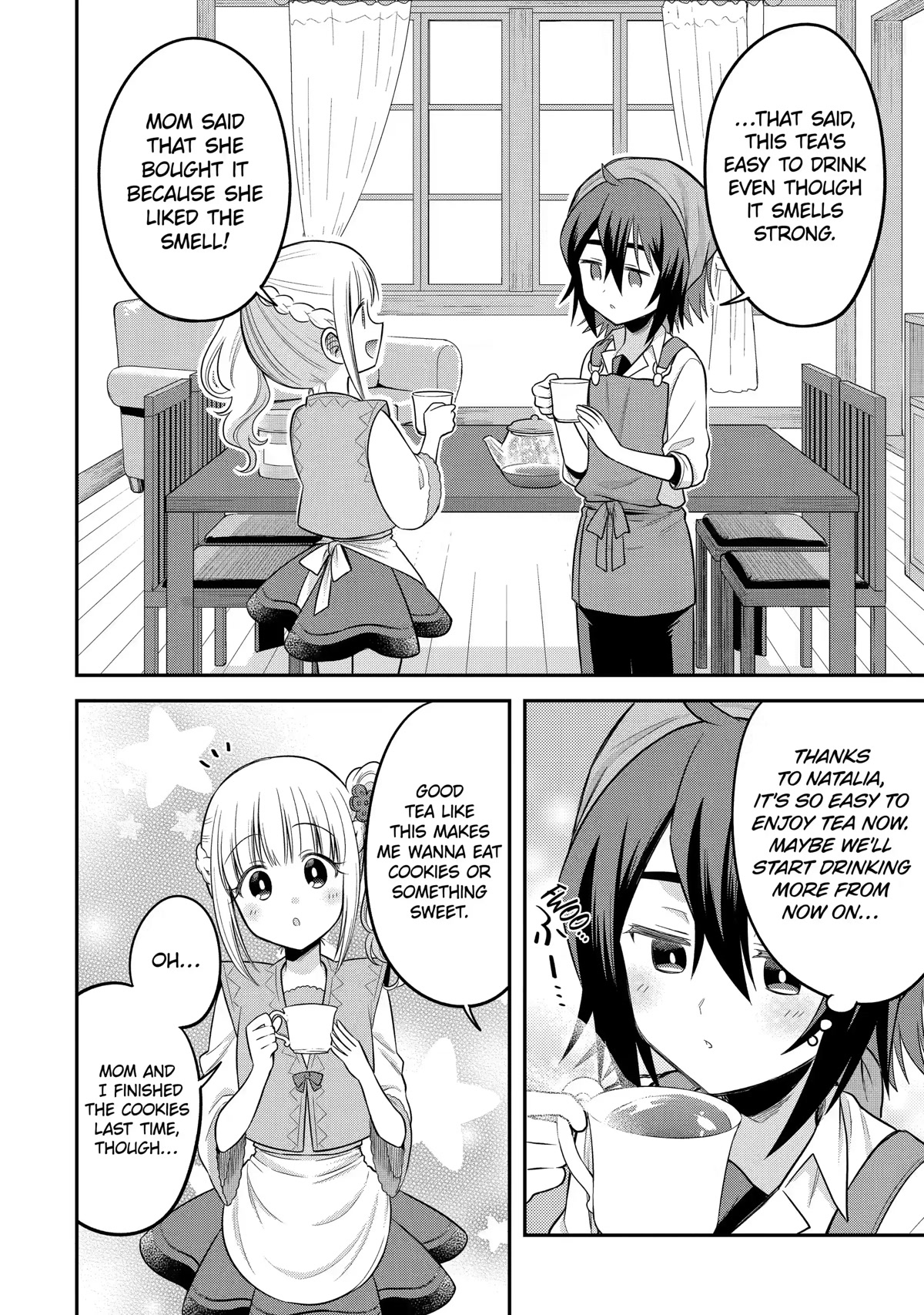 After Reincarnating, I Became the Son of Inkeepers Chapter 18 page 14 - Chapter 18: Black Tea and Rest