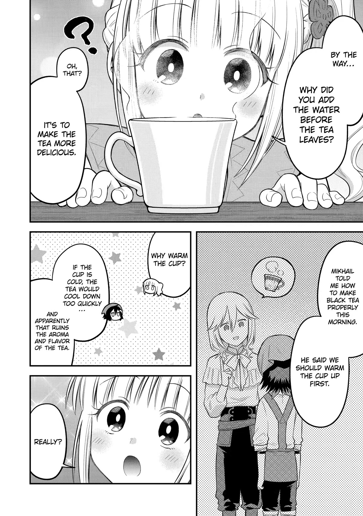 After Reincarnating, I Became the Son of Inkeepers Chapter 18 page 6 - Chapter 18: Black Tea and Rest