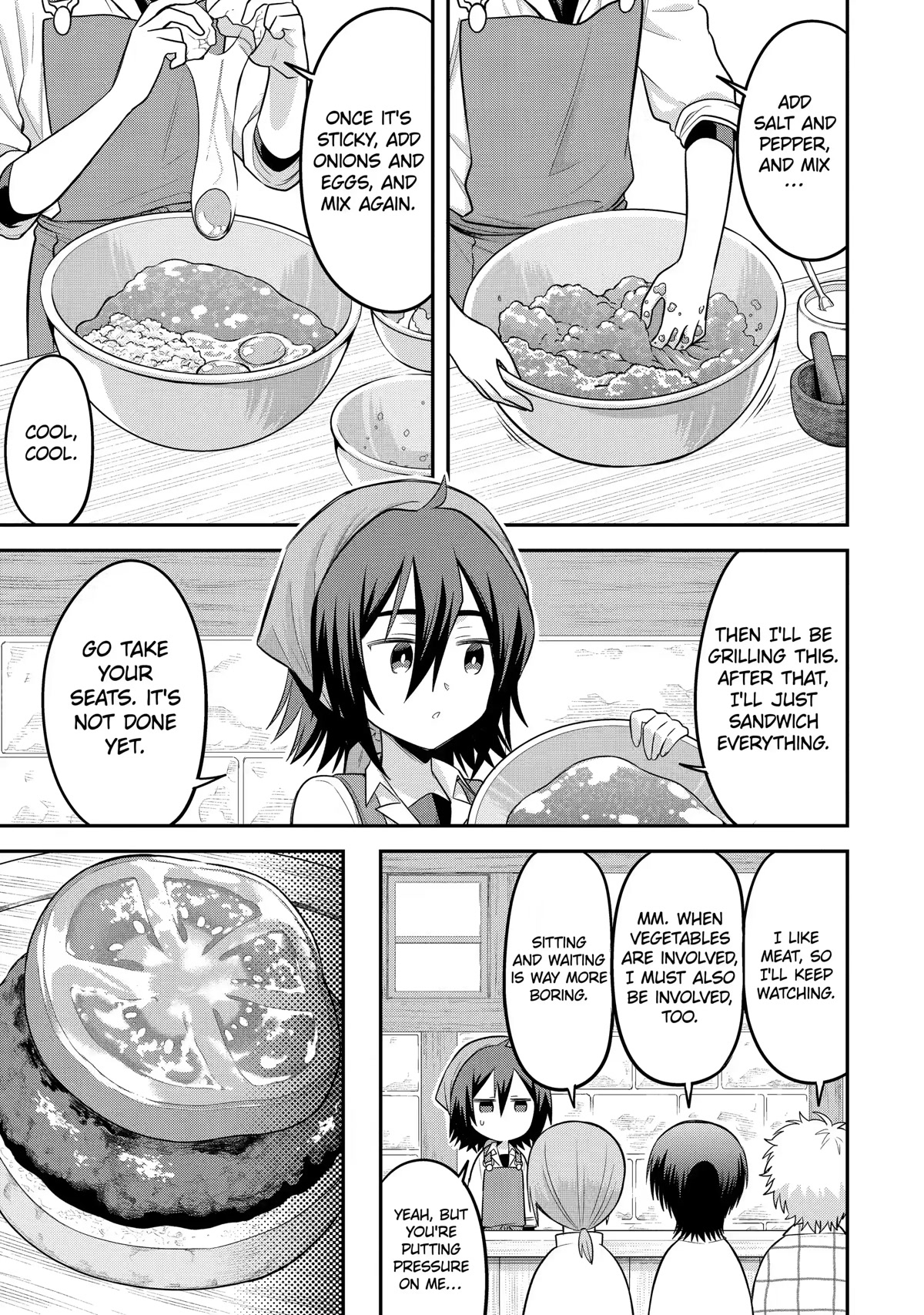 After Reincarnating, I Became the Son of Inkeepers Chapter 19 page 15 - Chapter 19: The Ultimate Hamburger Plan!