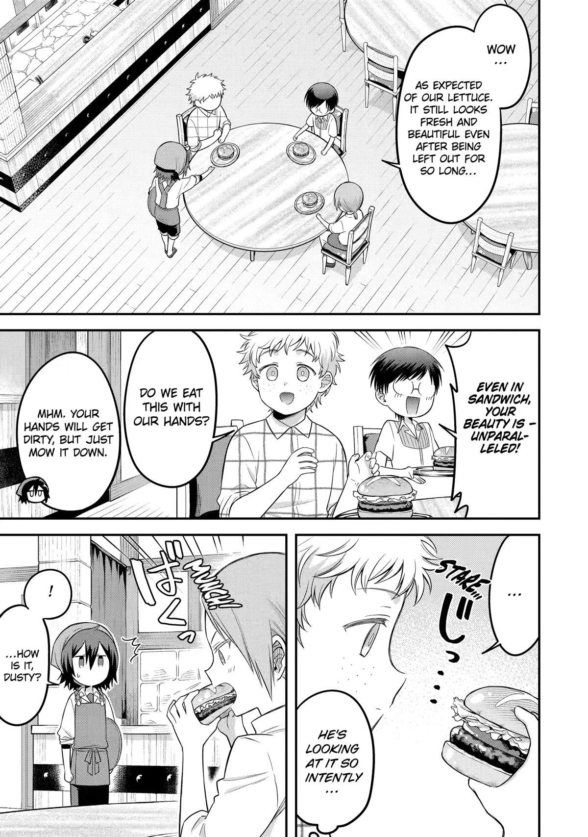 After Reincarnating, I Became the Son of Inkeepers Chapter 19 page 17 - Chapter 19: The Ultimate Hamburger Plan!