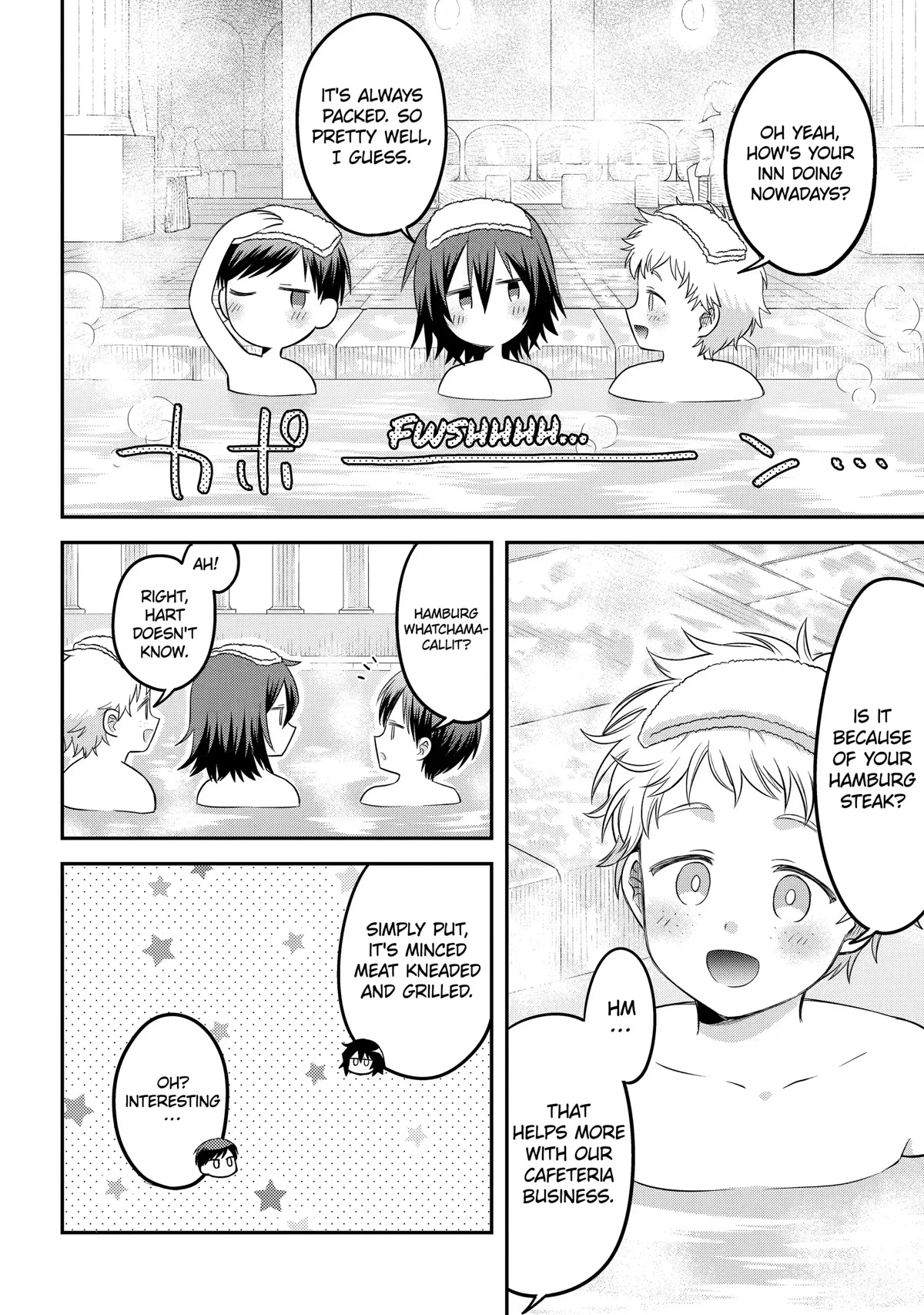 After Reincarnating, I Became the Son of Inkeepers Chapter 19 page 6 - Chapter 19: The Ultimate Hamburger Plan!